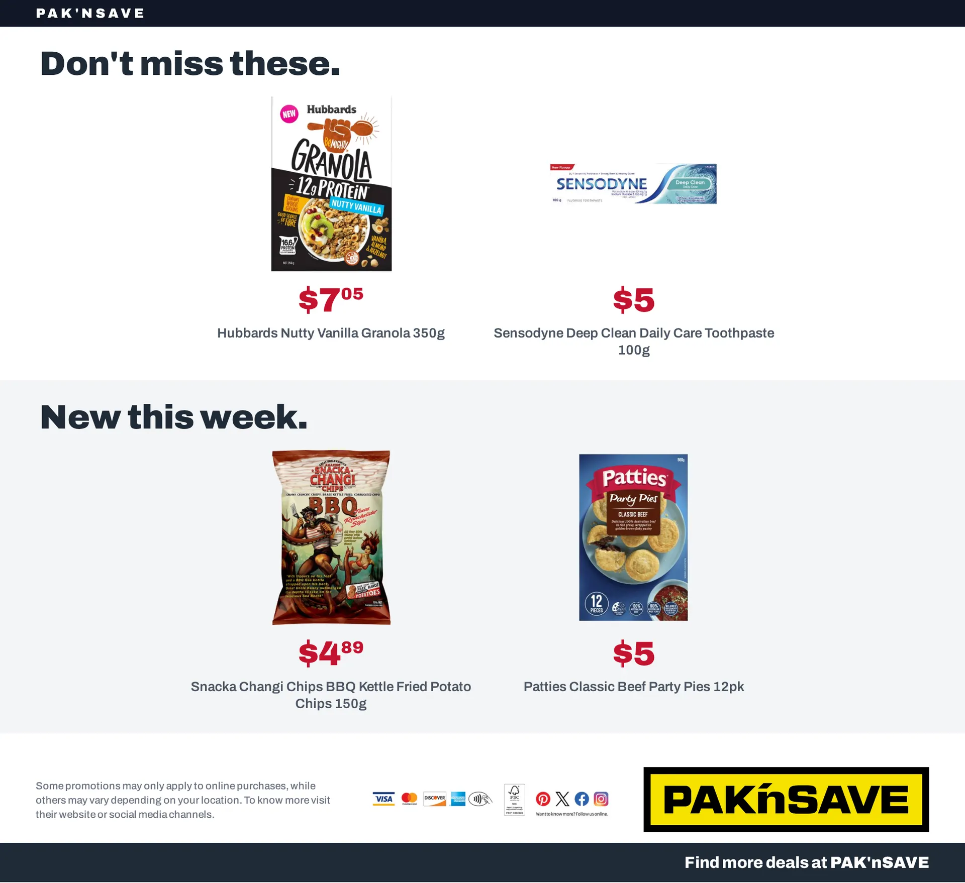 PAK'nSAVE — Catálogo 2 — 2026-10-16 from 16 October to 23 October 2026 - Catalogue Page 7