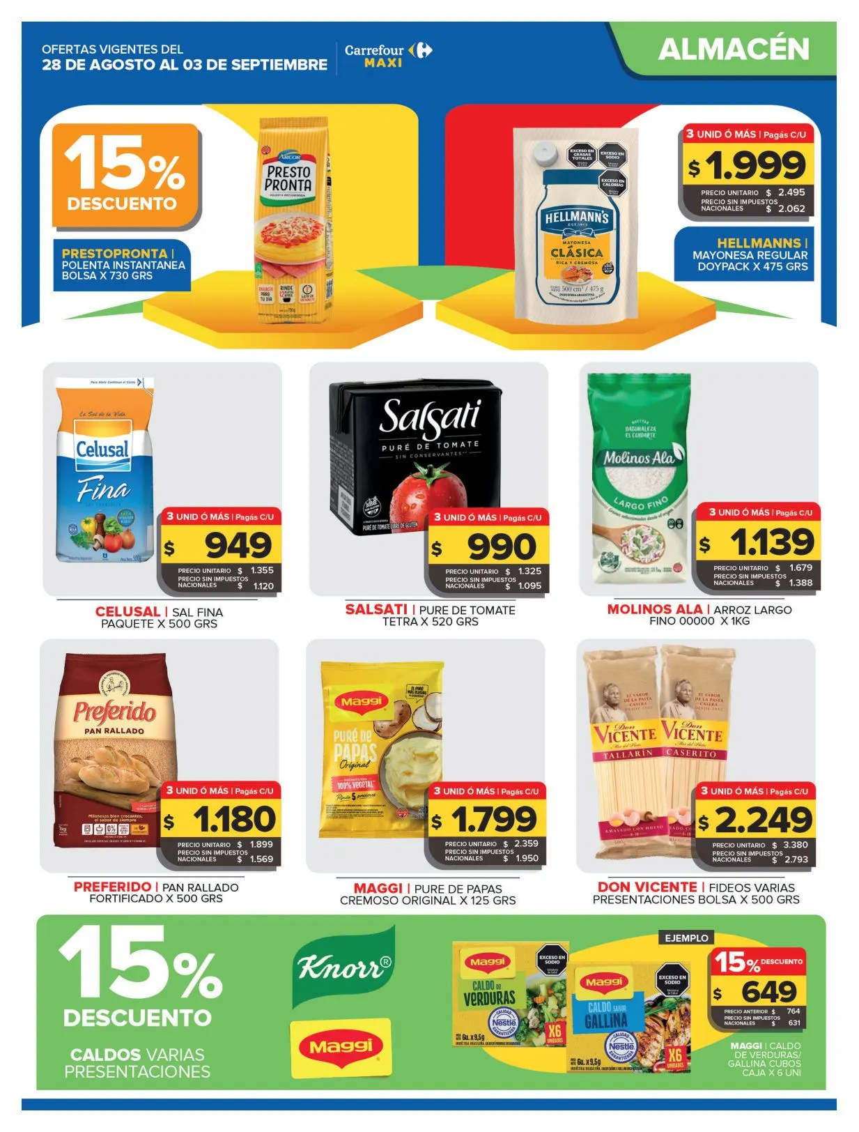 Ofertas de Carrefour Maxi — 2026-08-28 28 de agosto al 3 de septiembre 2026 - Página 7 del catálogo