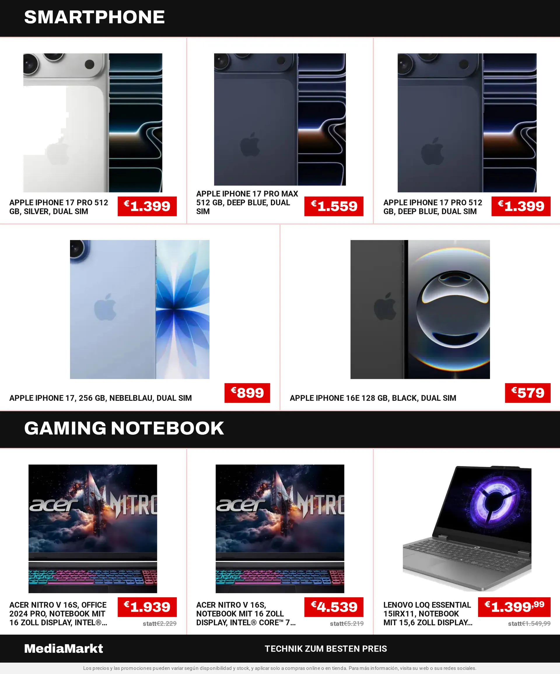 MediaMarkt — 2026-08-28 von 28. August bis 11. September 2026 - Flugblätt seite  7