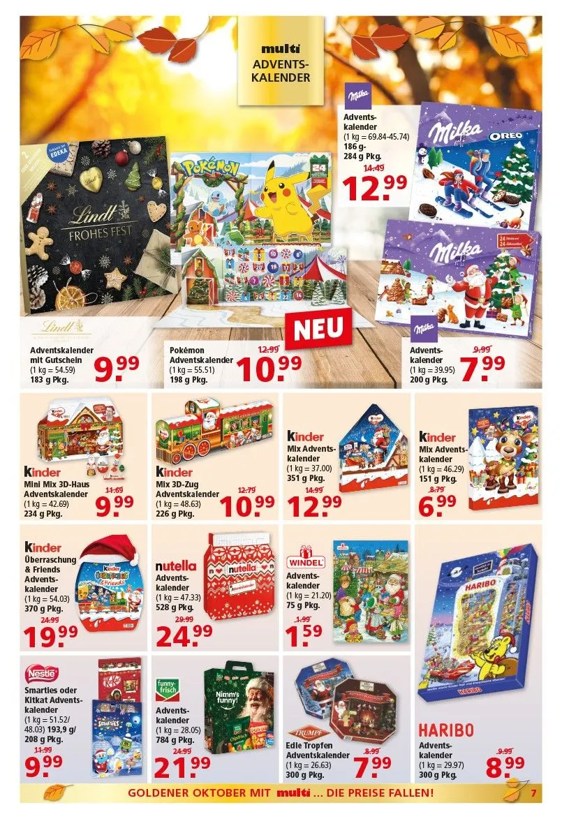 Multi Markt — 2026-10-16 von 16. Oktober bis 18. Oktober 2026 - Prospekt seite 7