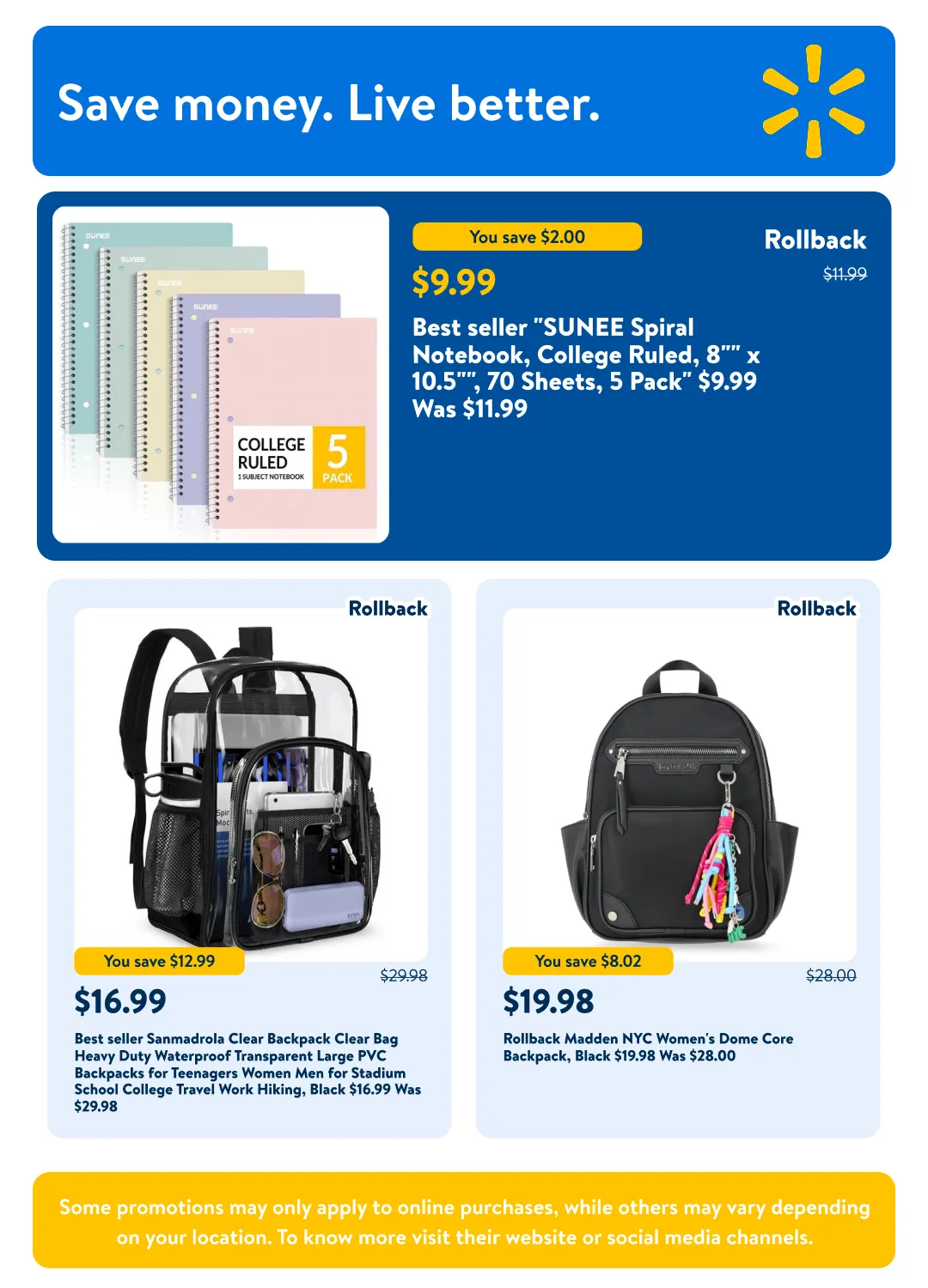 Weekly ad Back to School Savings from July 8 to July 23 2026 - Page 7