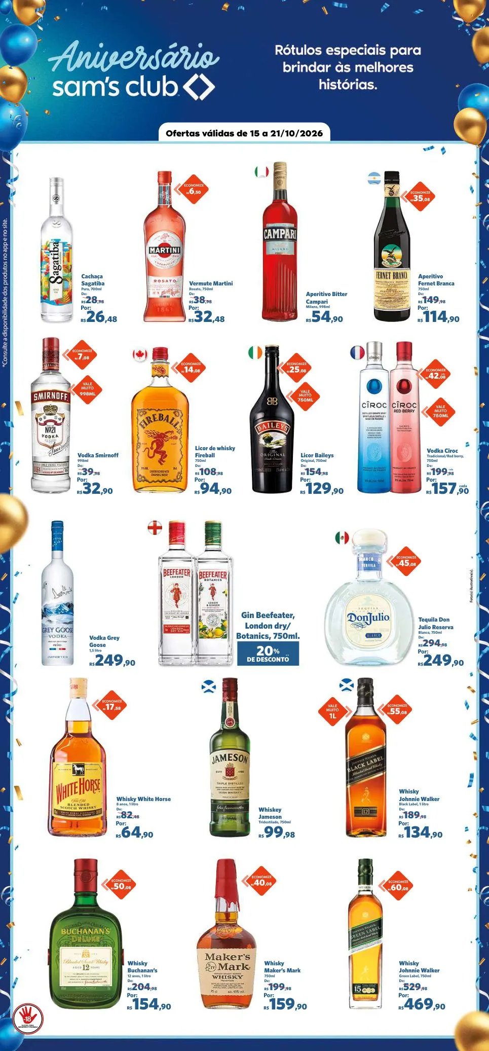 Encarte de Sam's Club — 2026-10-20 20 de outubro até 22 de outubro 2026 - Pagina 7
