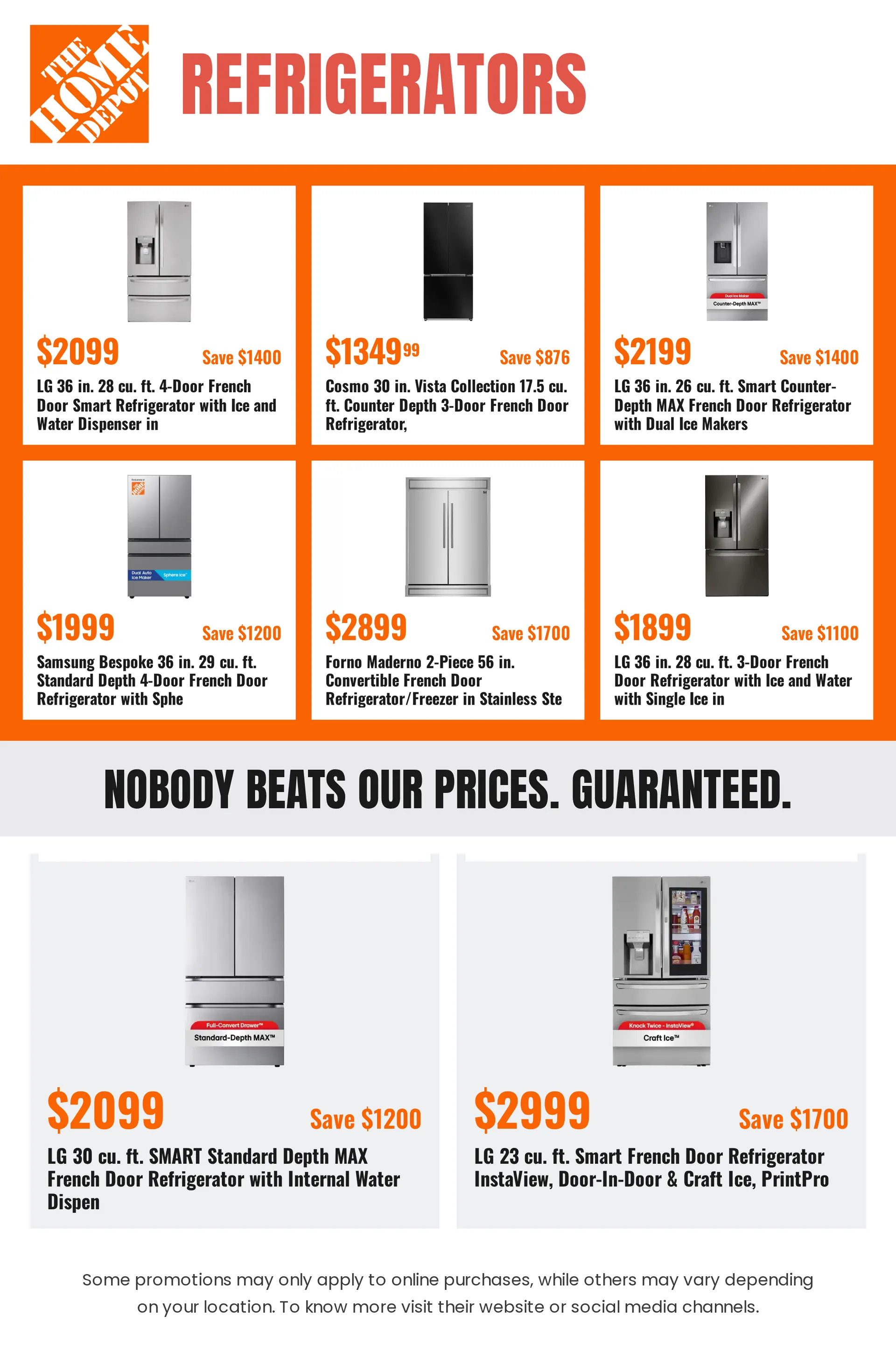Weekly promotion The Home Depot — Catálogo 1 — 2026-10-20 spanning from October 20 to November 4 2026 - Page 7 for Catalogue 365