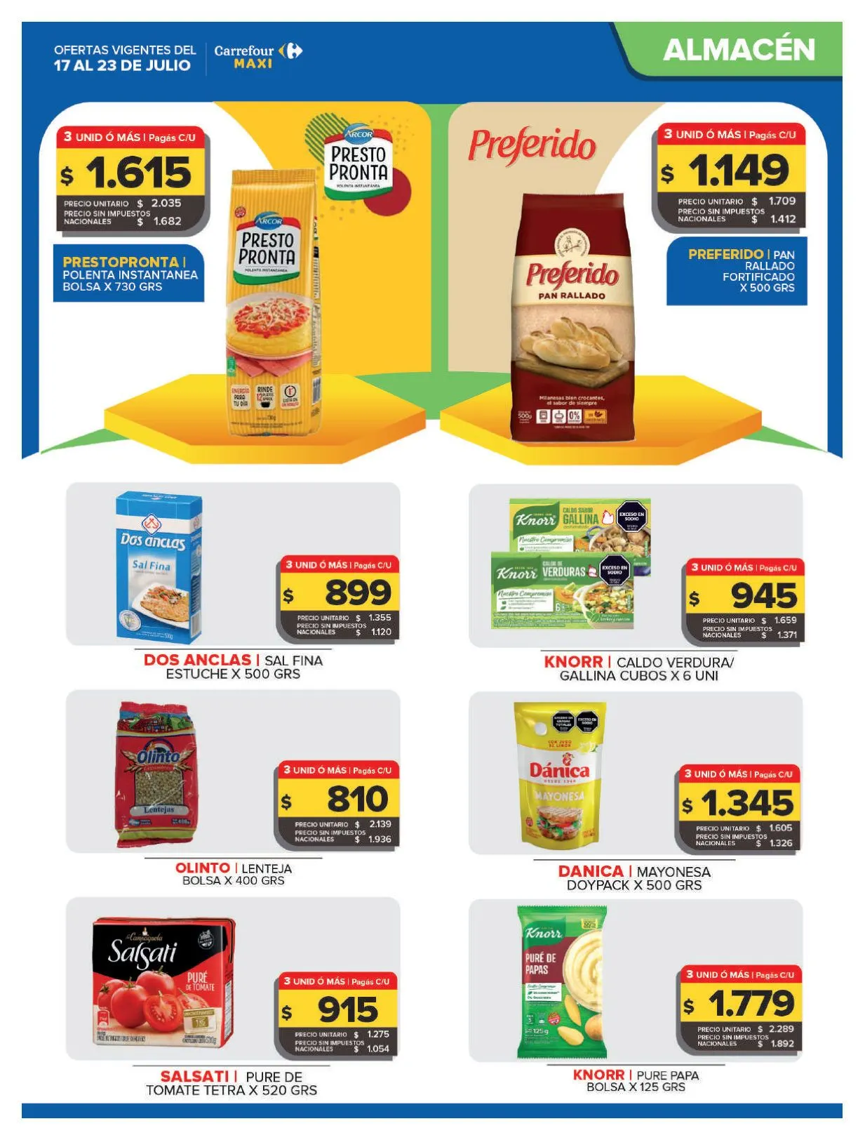 Ofertas de Carrefour Maxi — 2026-07-17 17 de julio al 23 de julio 2026 - Página 7 del catálogo
