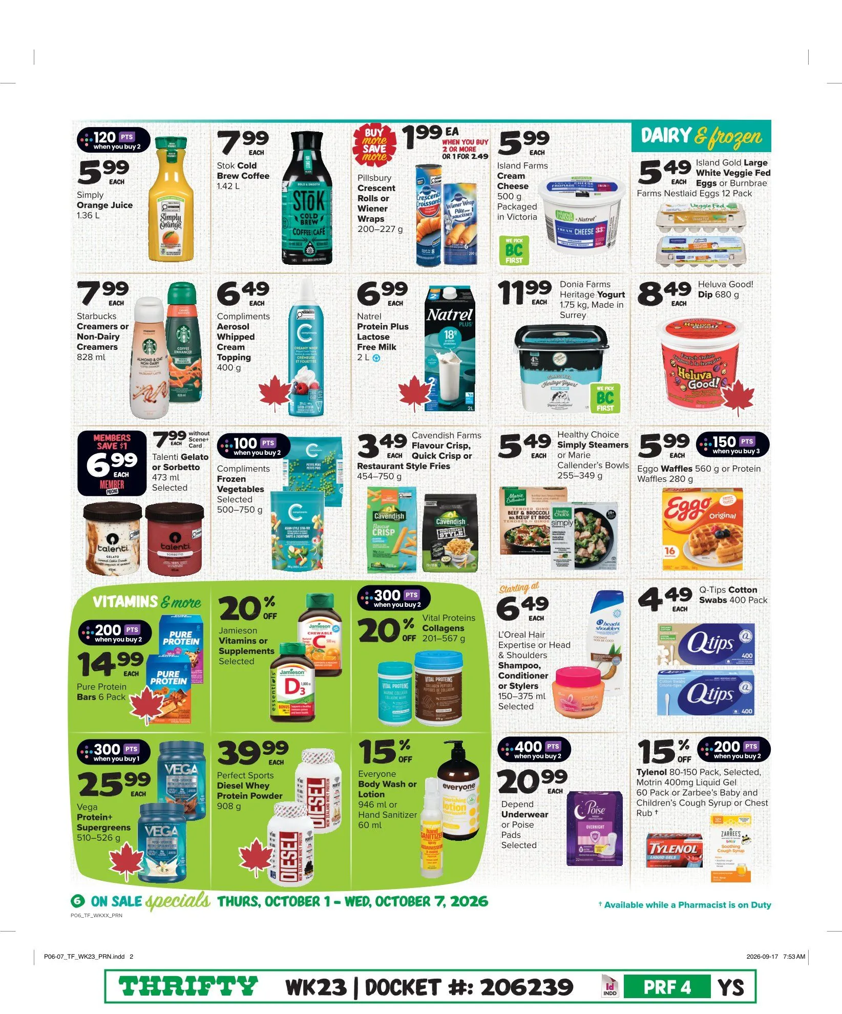 Thrifty Foods — 2026-10-01 from October 1 to October 7 2026 - flyer page 7