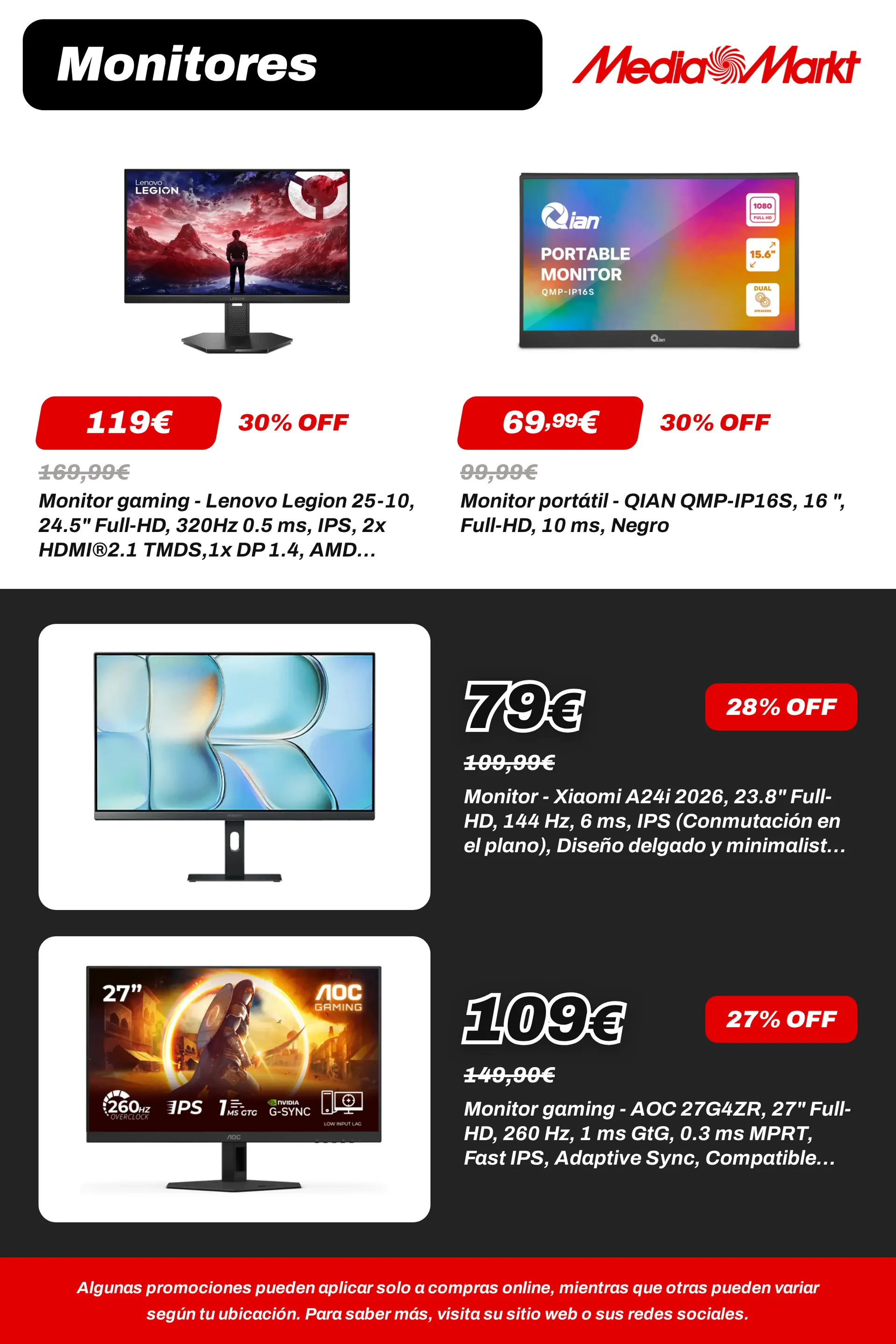 Catálogo de MediaMarkt — TVs y Monitores — 2026-09-14 14 de septiembre al 5 de octubre 2026 - Página 7