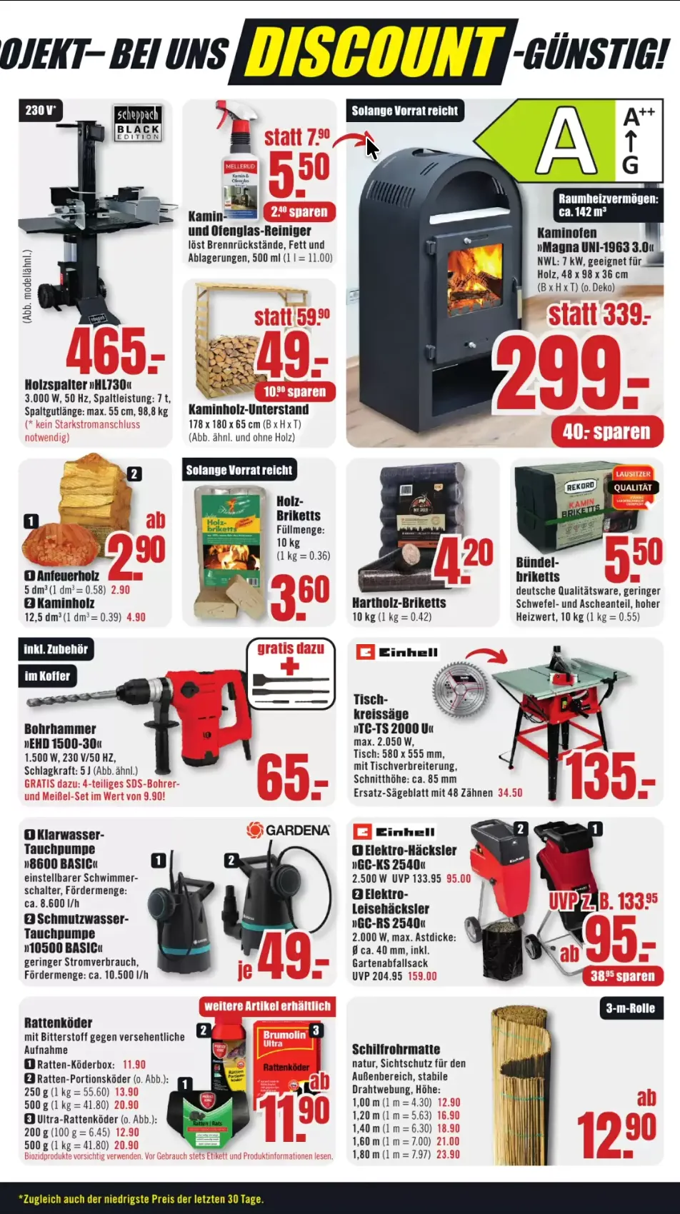 B1 Discount Baumarkt — 2026-09-15 von 15. September bis 19. September 2026 - Prospekt seite 7