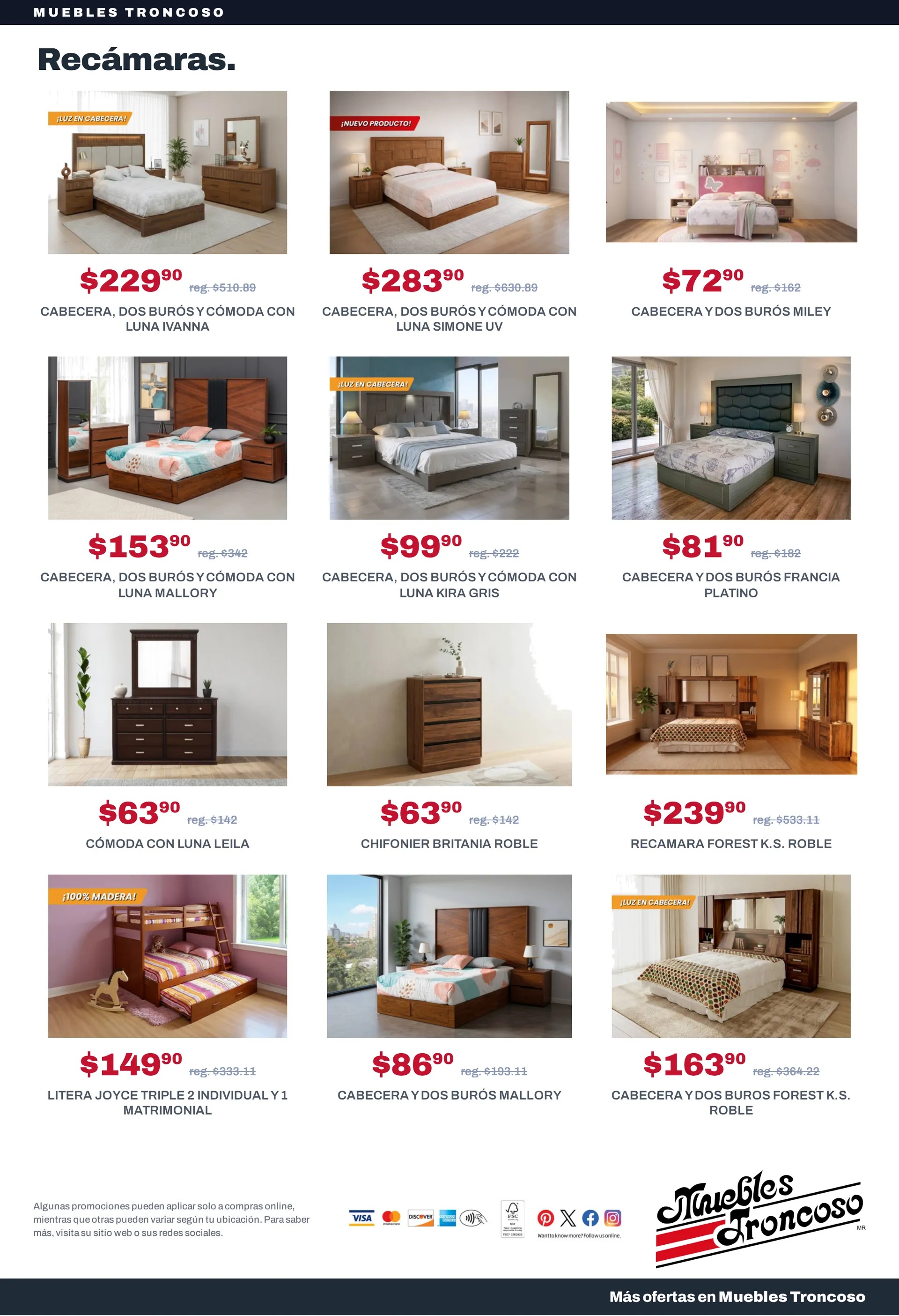 Catálogo de Muebles Troncoso — 2026-10-07 7 de octubre al 14 de octubre 2026 - Pagina 7