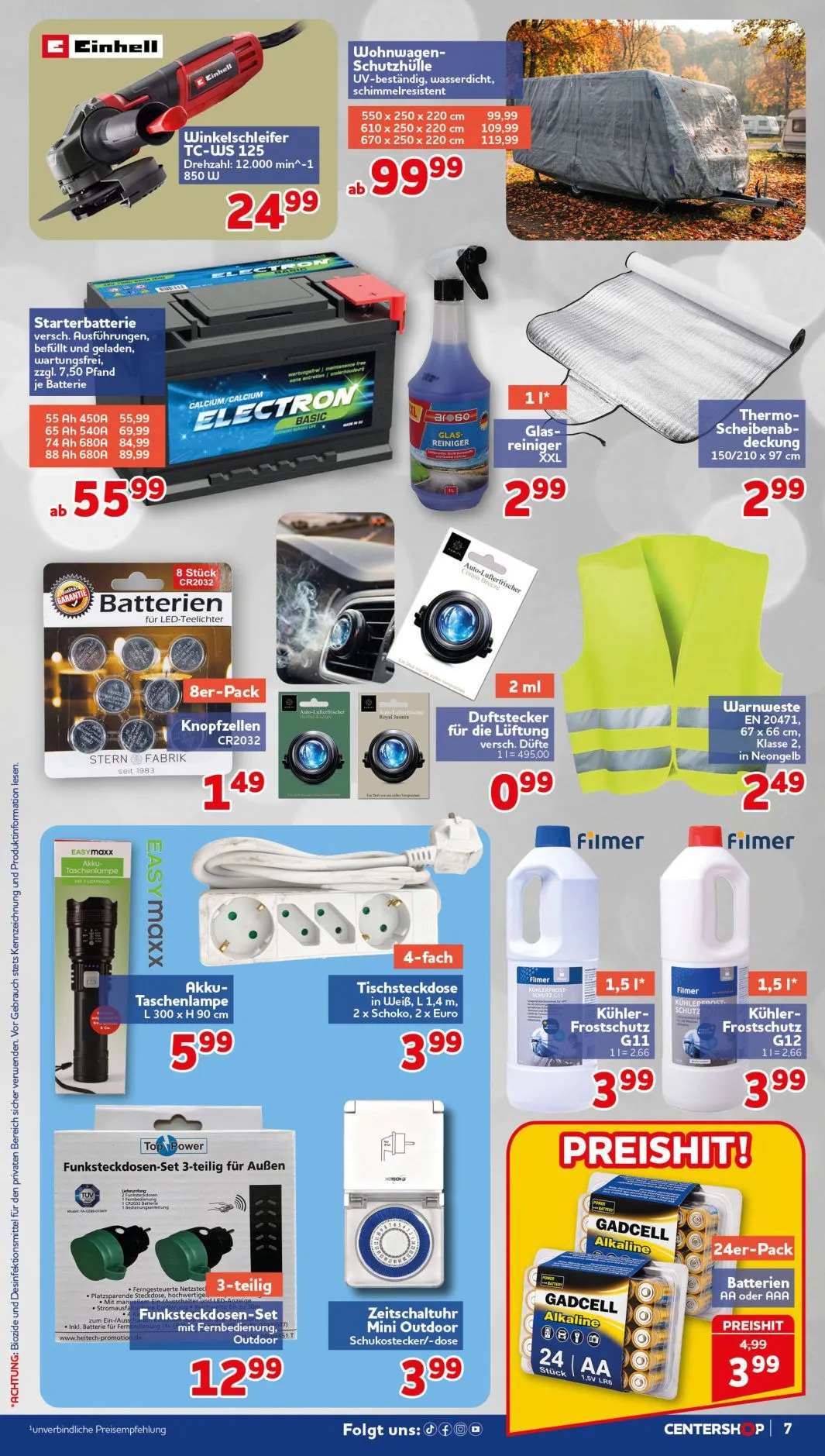 CENTERSHOP — 2026-10-05 von 5. Oktober bis 10. Oktober 2026 - Prospekt seite 7