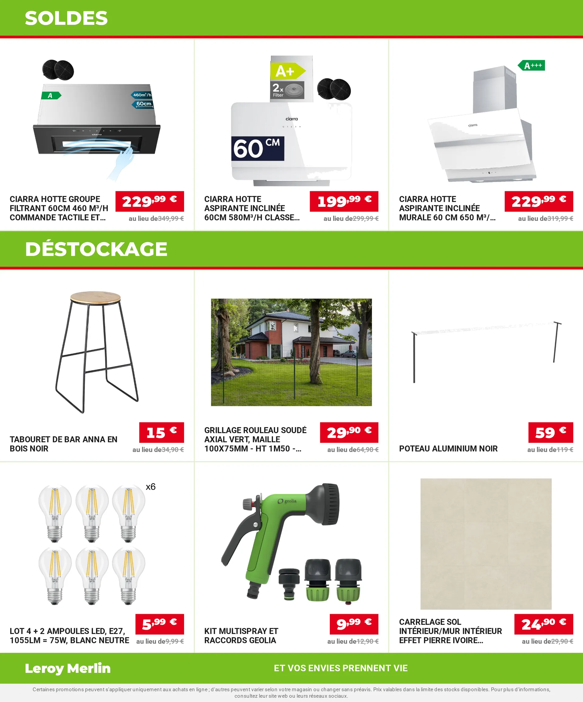 Leroy Merlin — 2026-07-13 du 13 juillet au 20 juillet 2026 - Catalogue page 7