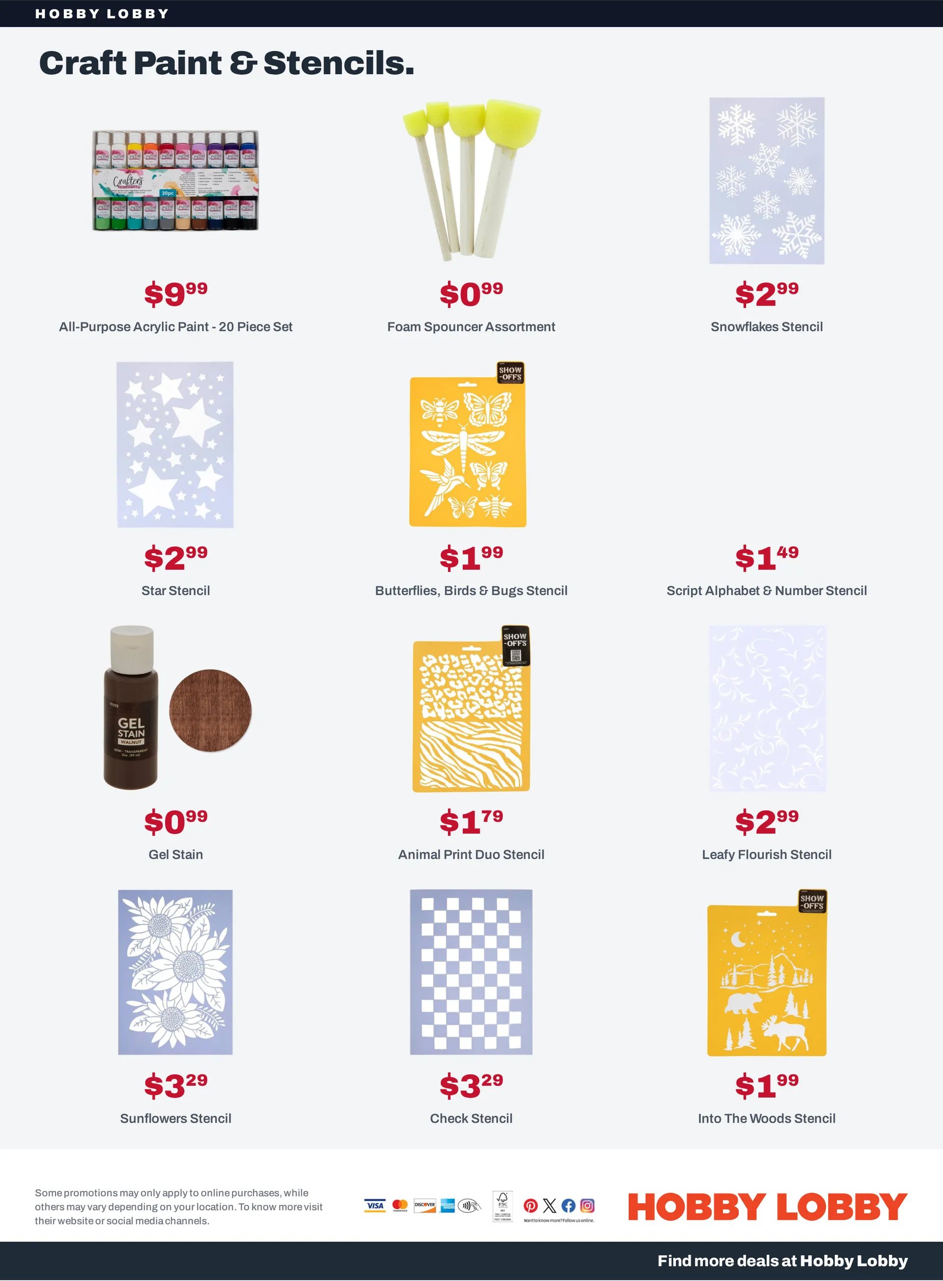 Weekly promotion Hobby Lobby — 2026-10-23 spanning from October 23 to October 30 2026 - Page 7 for Catalogue 365