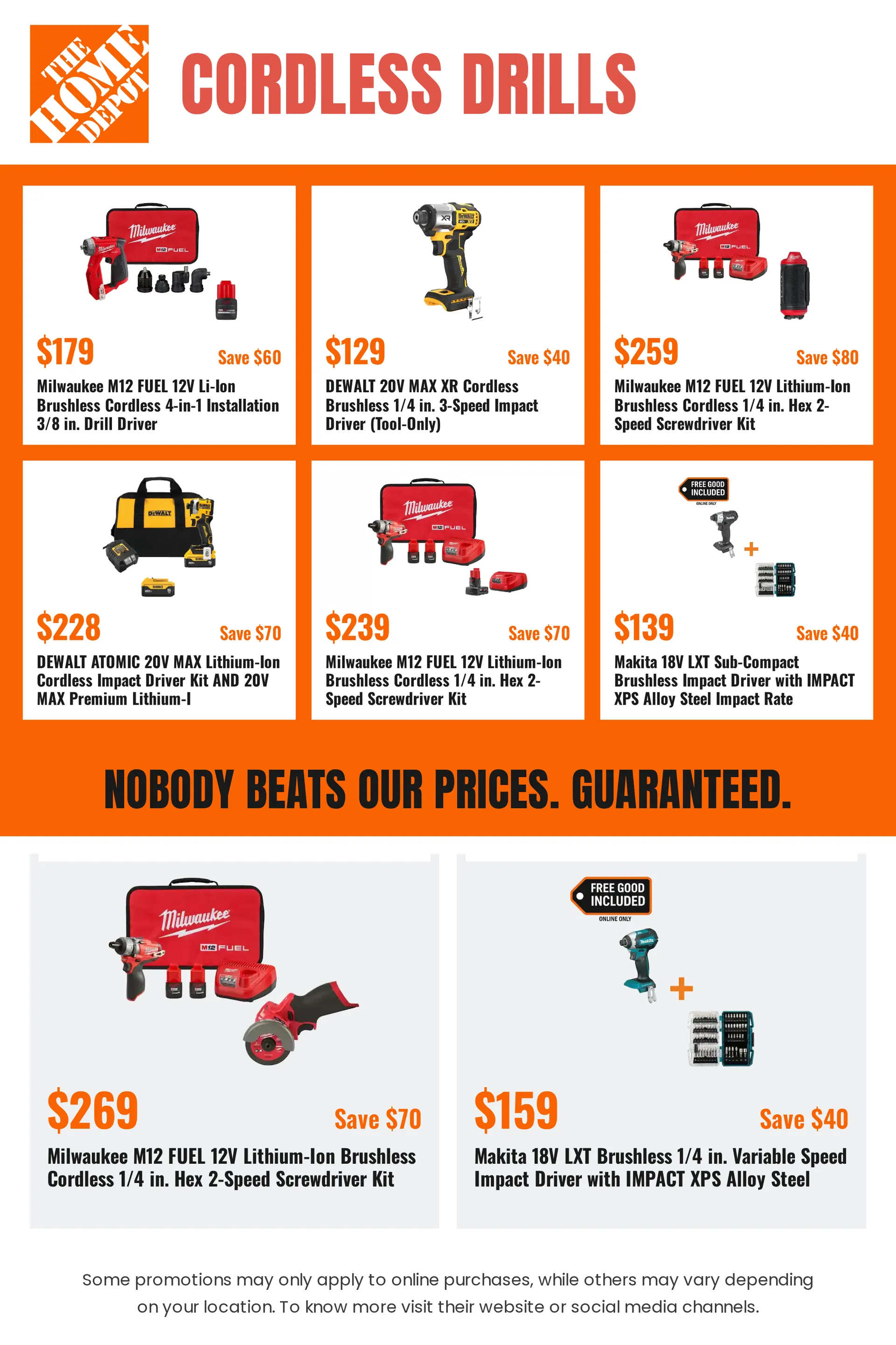 Weekly promotion The Home Depot — Catálogo 2 — 2026-10-20 spanning from October 20 to November 4 2026 - Page 7 for Catalogue 365