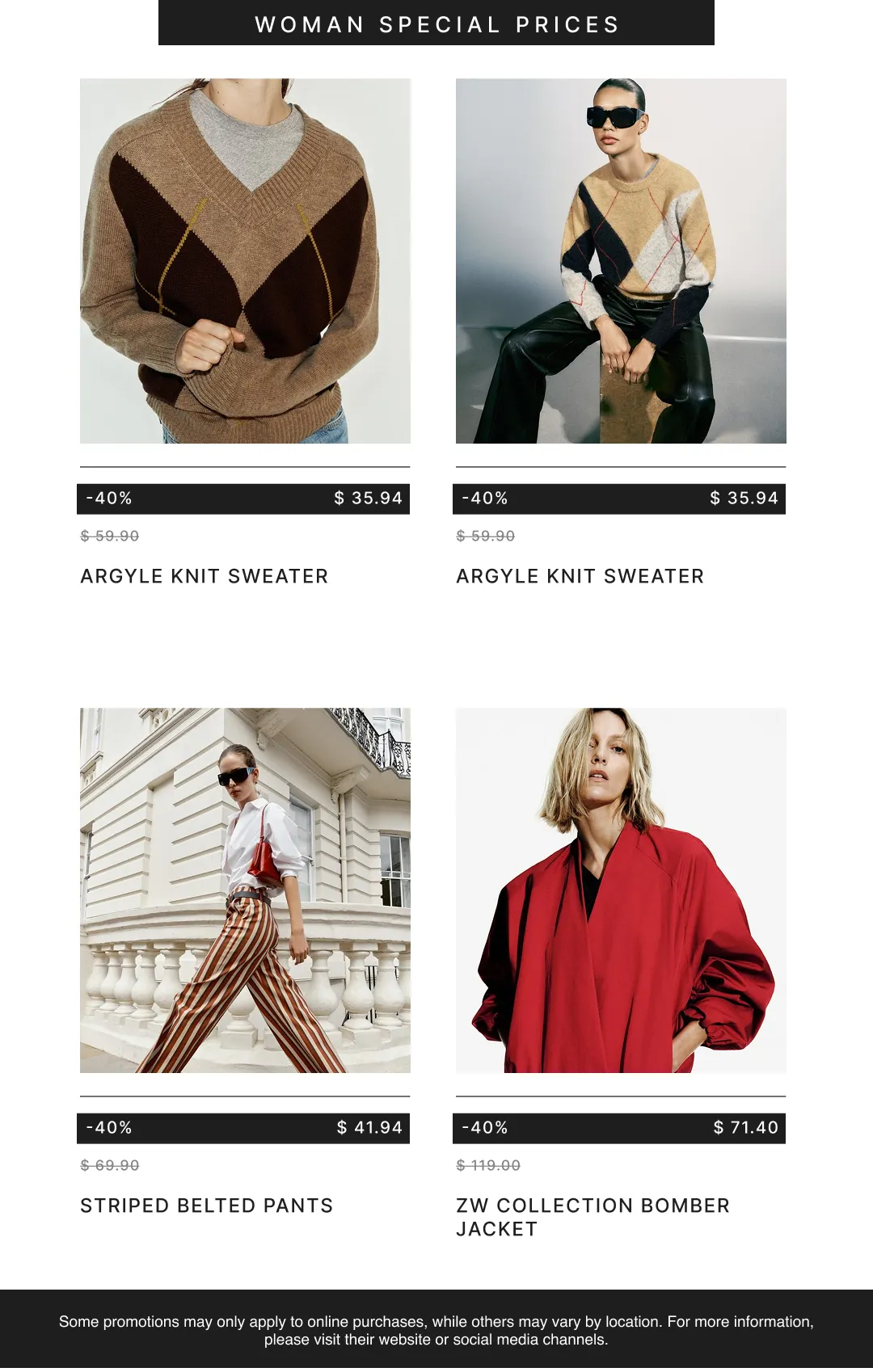 Weekly promotion Zara — 2026-10-23 spanning from October 23 to November 7 2026 - Page 7 for Catalogue 365
