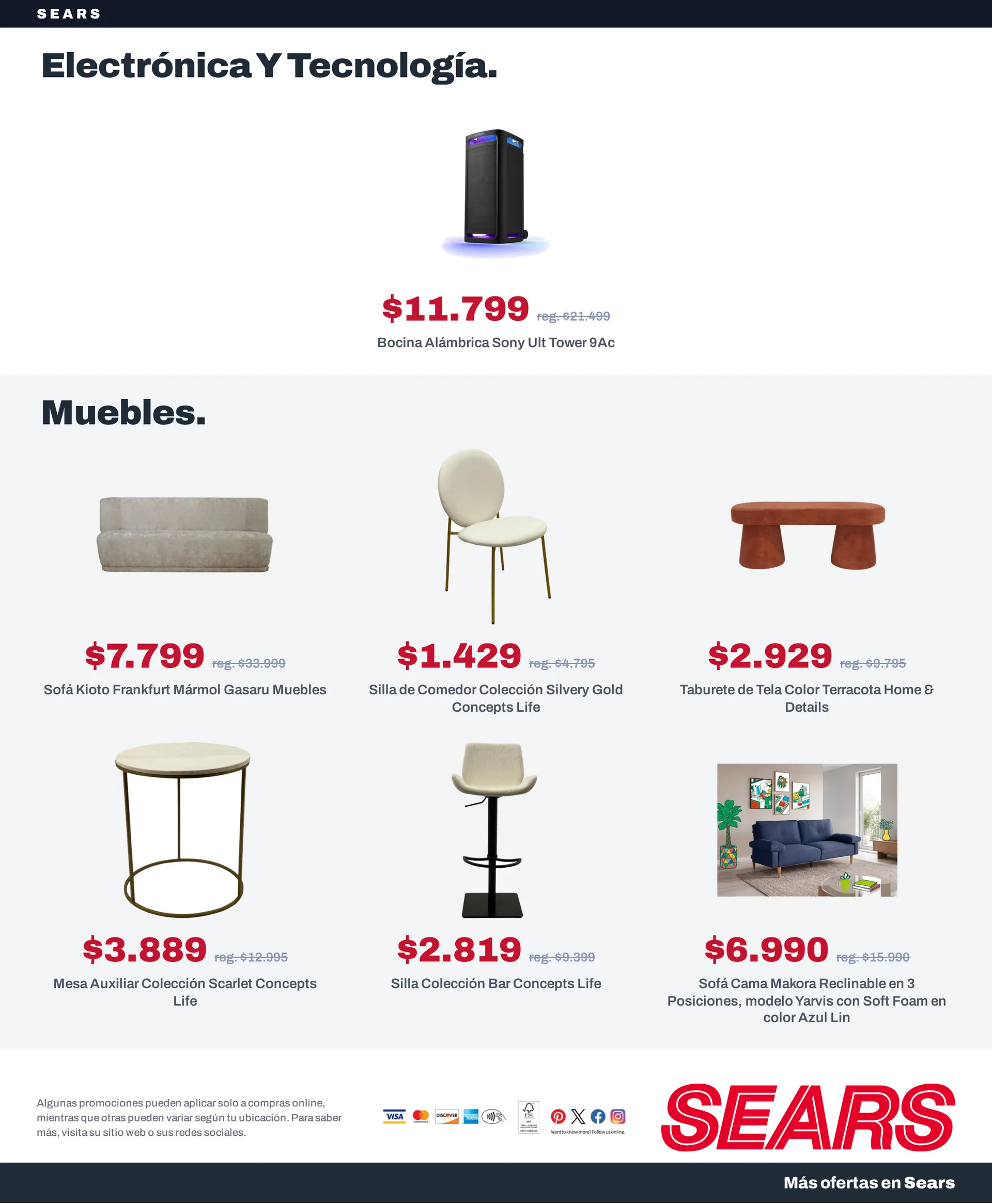 Catálogo de Sears — 2026-10-26 26 de octubre al 9 de noviembre 2026 - Pagina 7