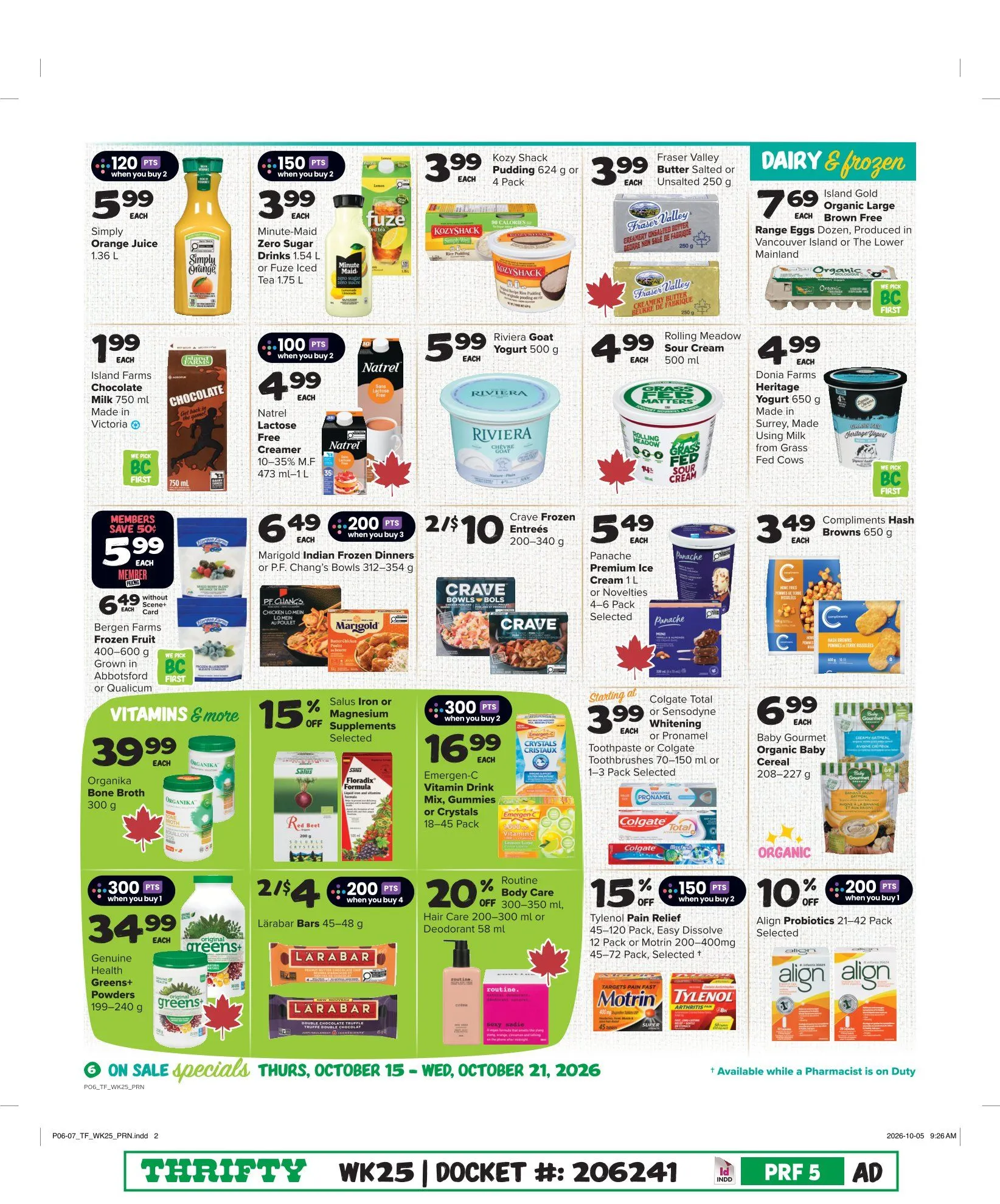 Thrifty Foods — 2026-10-15 from October 15 to October 21 2026 - flyer page 7