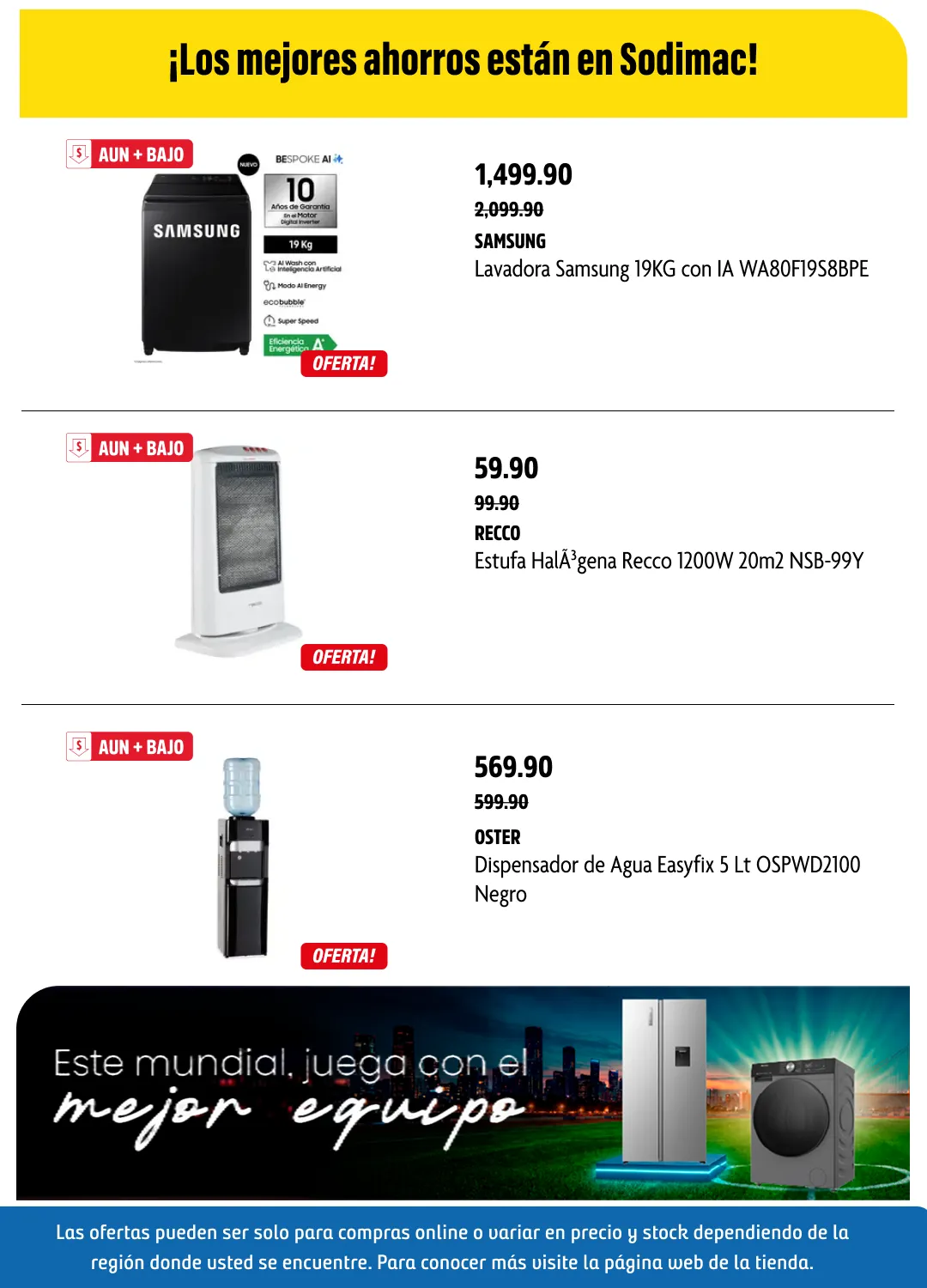 Catalogo de Ofertas Electrohogar 1 de julio al 16 de julio 2026 - Pag 7
