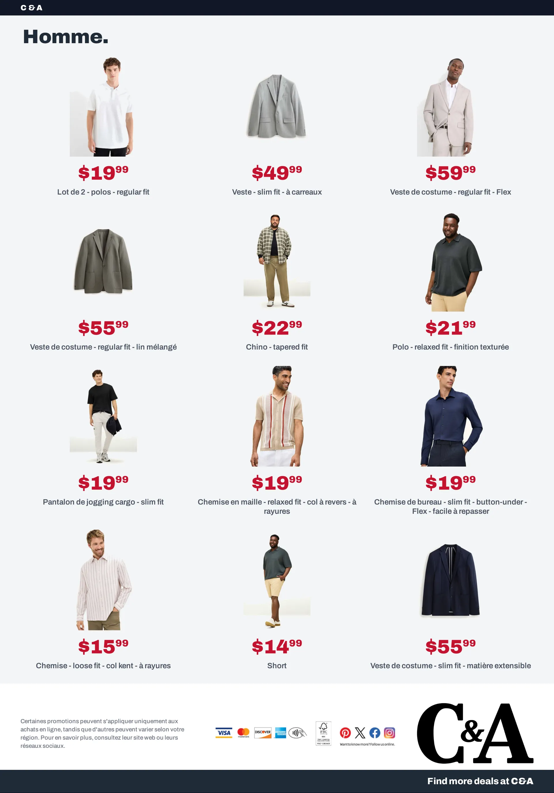 C&A — 2026-10-28 du 28 octobre au 12 novembre 2026 - Catalogue page 7