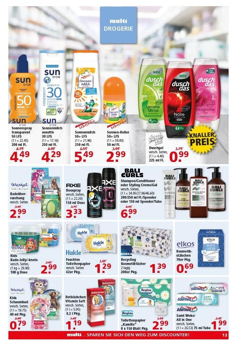 Multi Markt — 2026-08-04 von 4. August bis 8. August 2026 - Prospekt seite 7