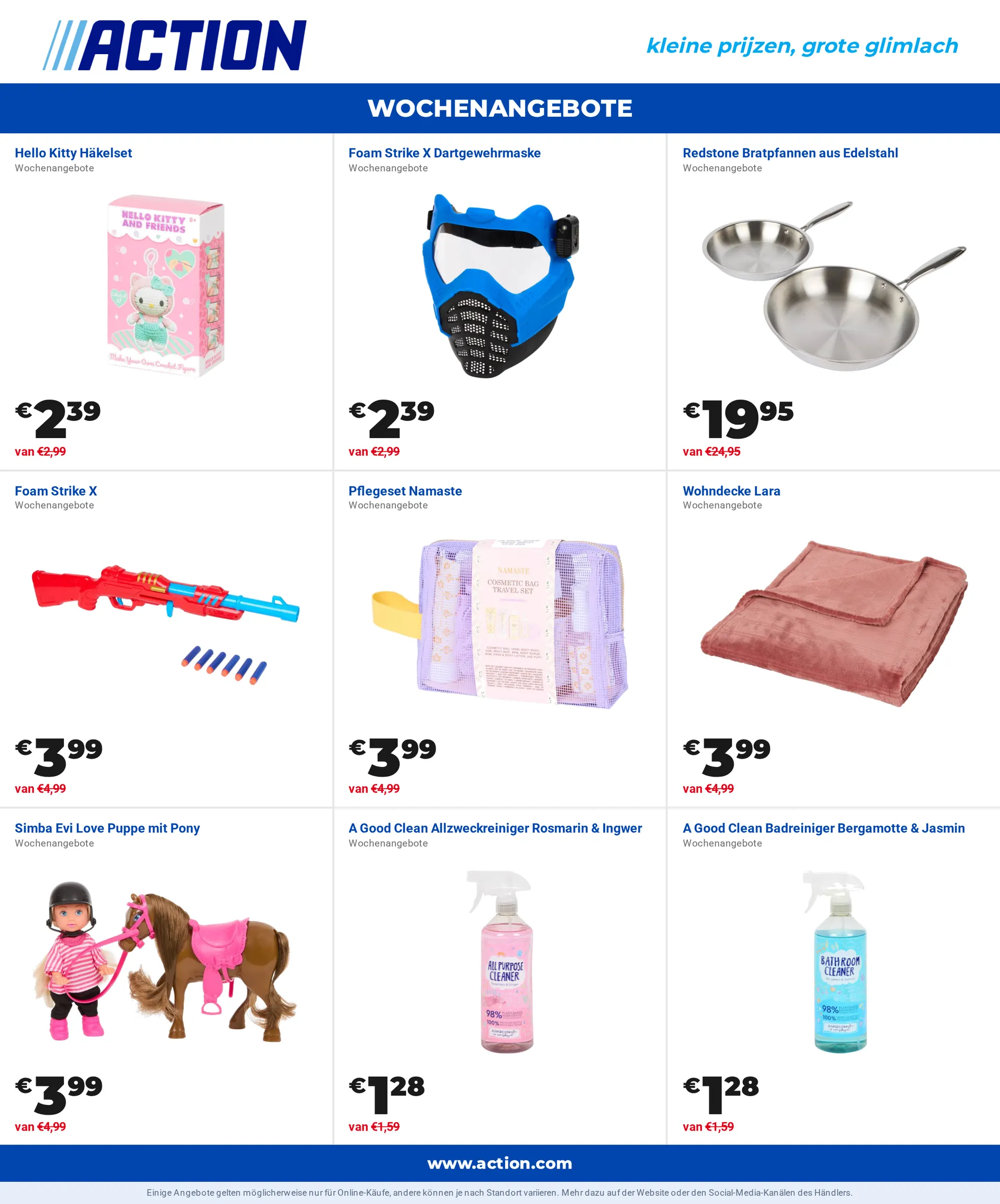 Sommerdeals gibt’s bei Action! von 10. August bis 24. August 2026 - Flugblätt seite  7
