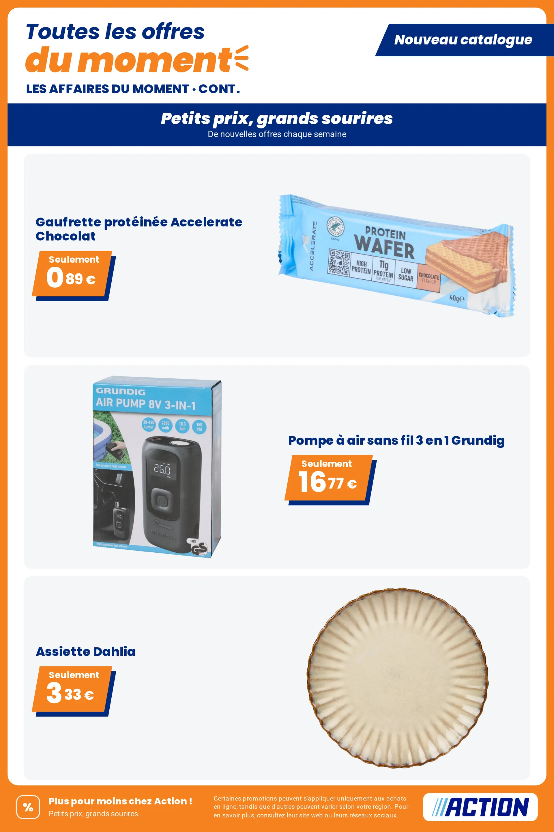 Action — 2026-09-03 du 3 septembre au 10 septembre 2026 - Catalogue page 7