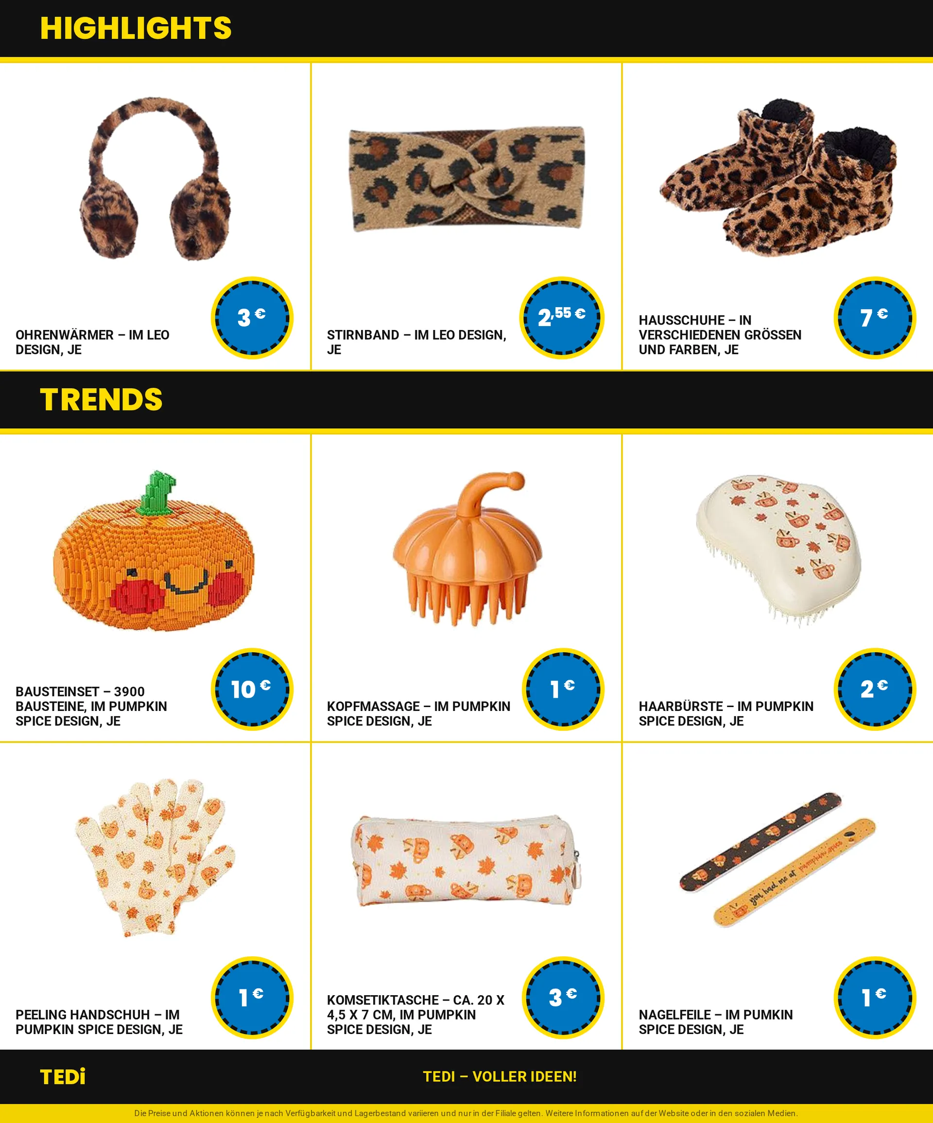 TEDi — Halloween — 2026-09-24 von 24. September bis 12. Oktober 2026 - Prospekt seite 7