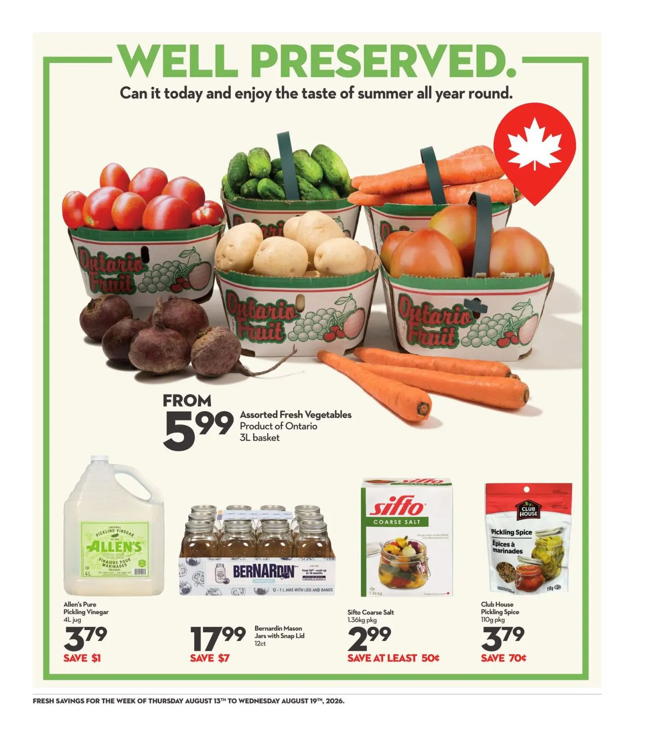 Longo's — 2026-08-13 from August 13 to August 19 2026 - flyer page 7