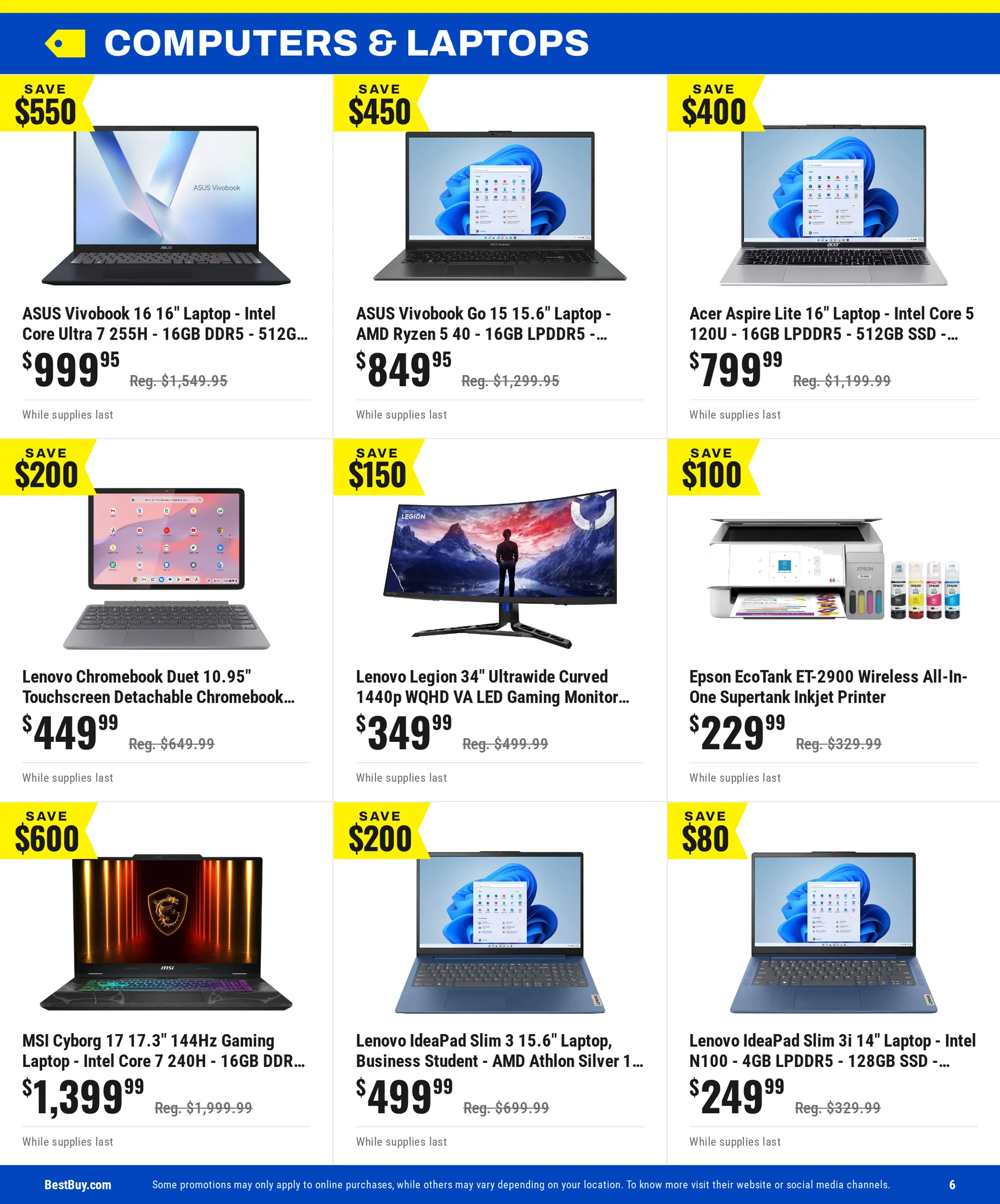 Best Buy — 2026-10-19 from October 19 to November 3 2026 - flyer page 7