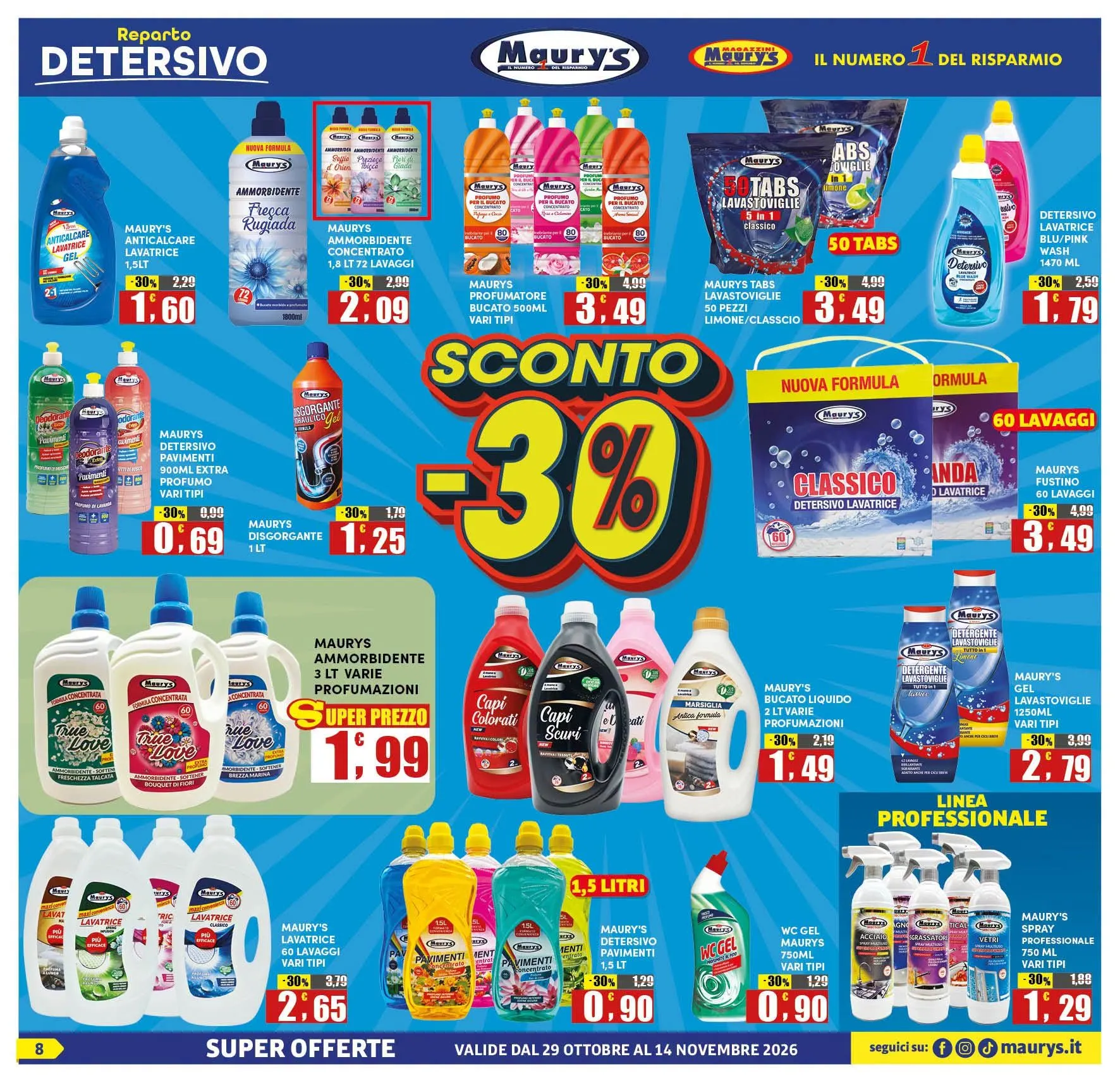 Maury's — 2026-10-29 da 29 ottobre a 14 novembre di 2026 - Pagina del volantino 8