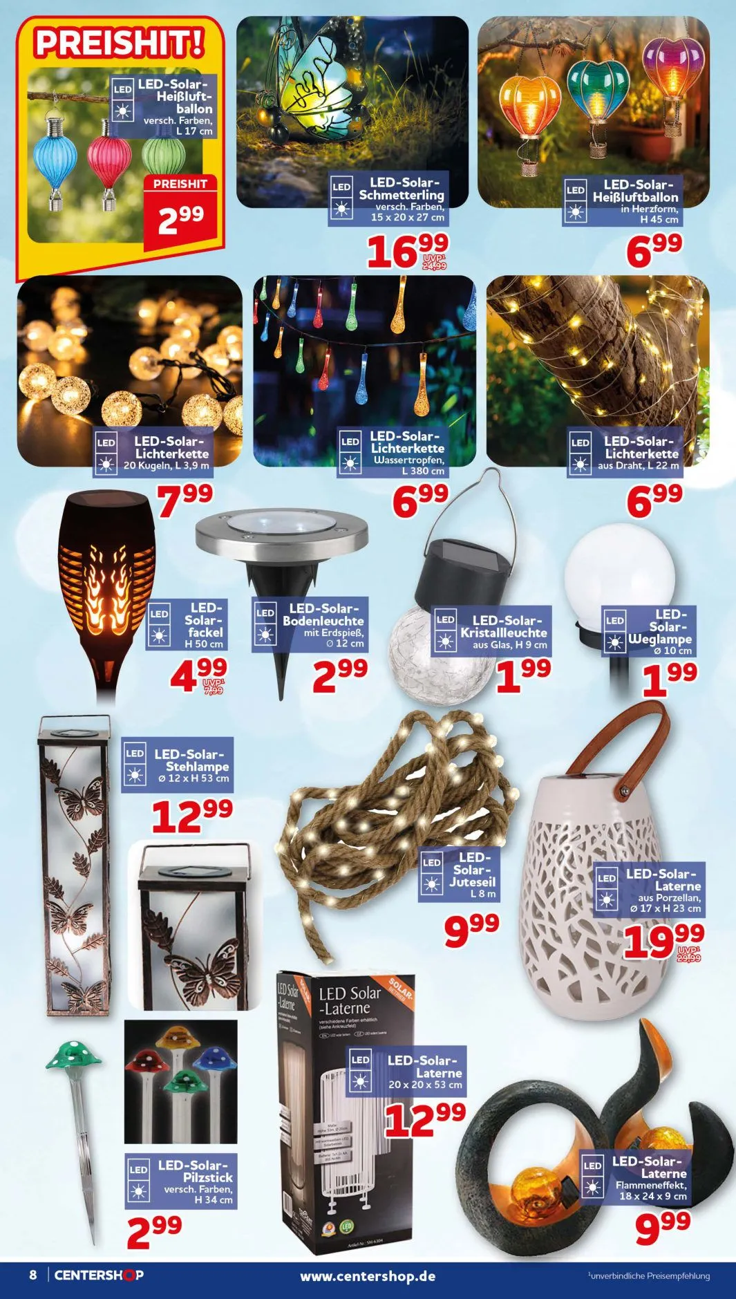 CENTERSHOP — 2026-08-04 von 3. August bis 8. August 2026 - Prospekt seite 8