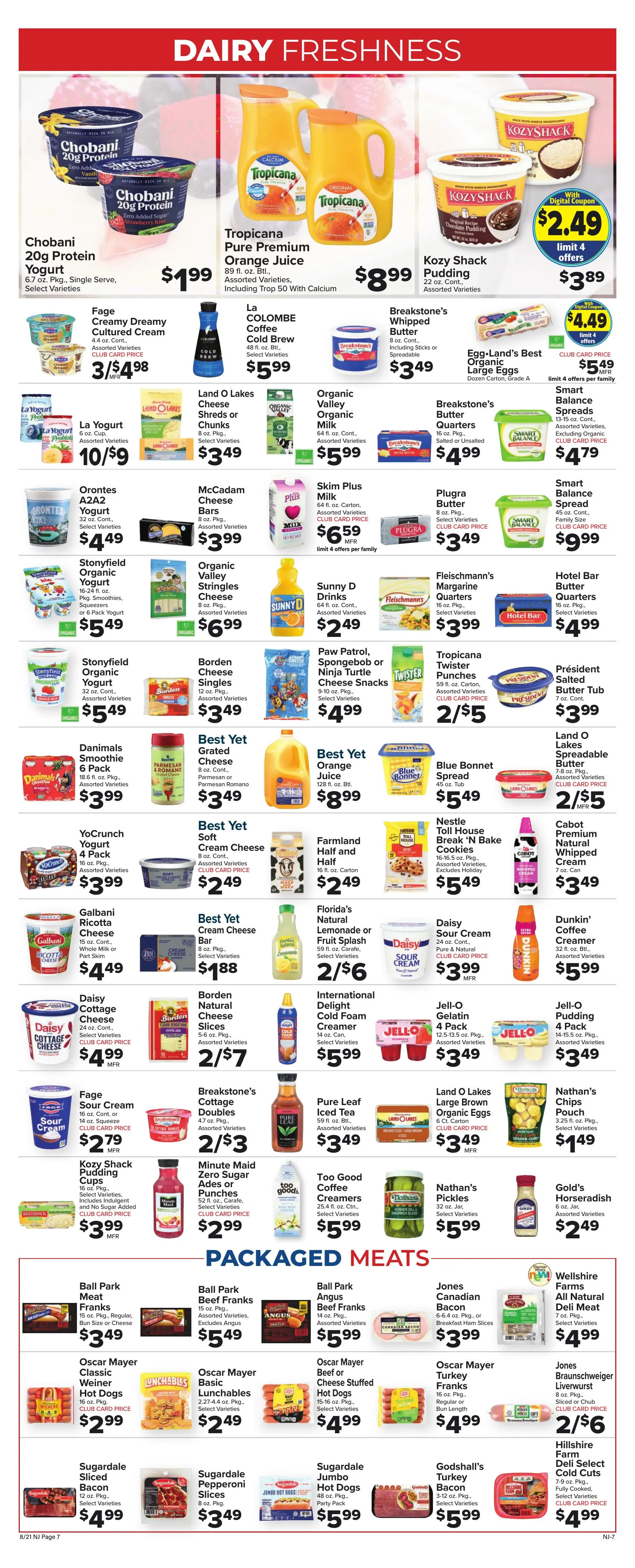 Weekly promotion Foodtown — 2026-08-21 spanning from August 21 to August 27 2026 - Page 8 for Catalogue 365