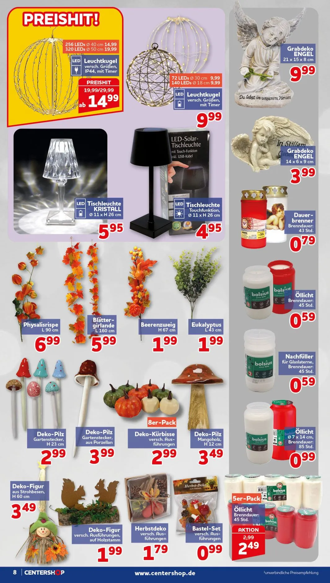 CENTERSHOP — 2026-09-23 von 21. September bis 26. September 2026 - Prospekt seite 8