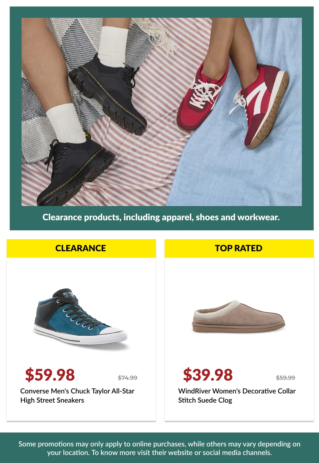 Clearance from July 2 to July 17 2026 - flyer page 8
