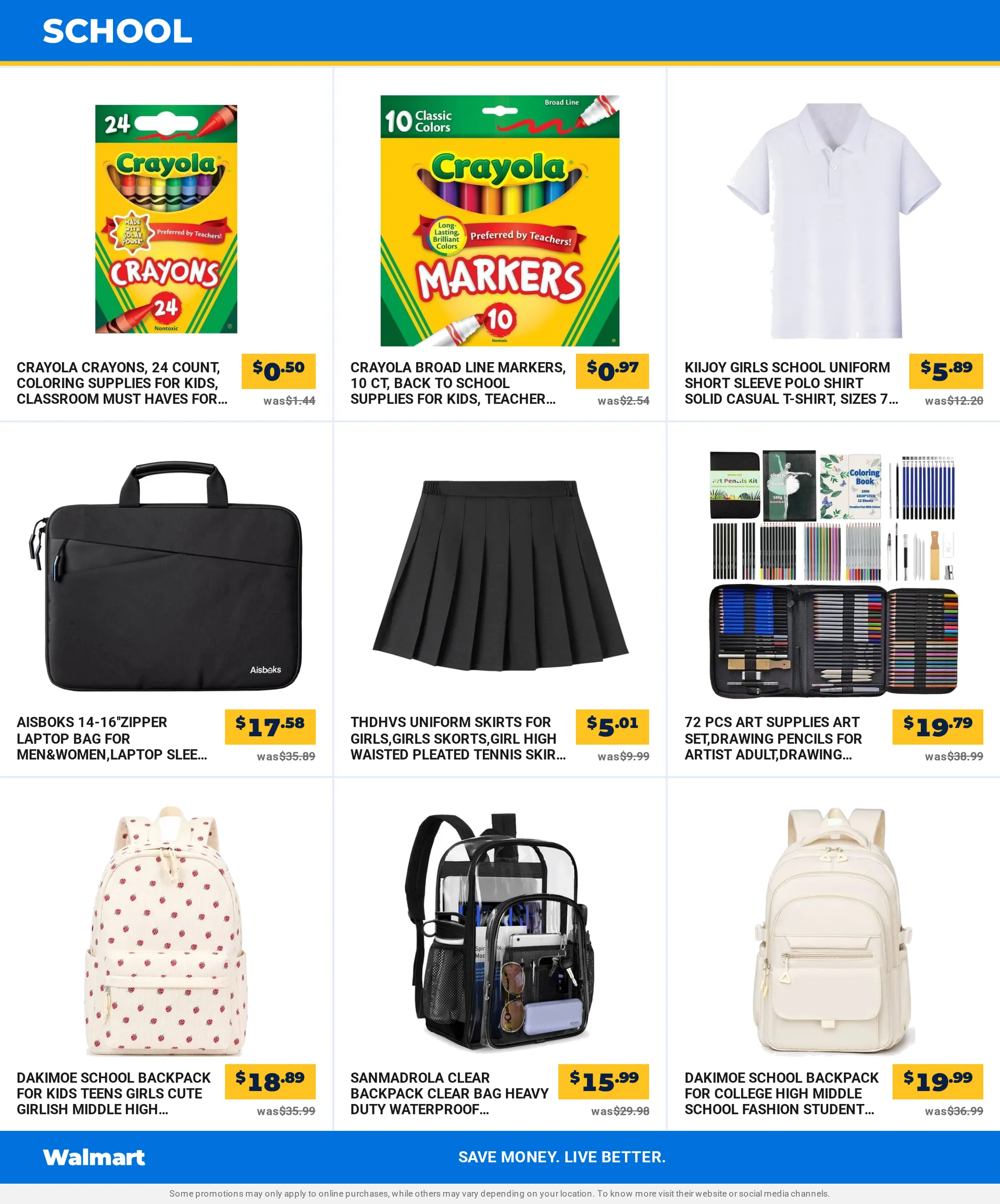 Weekly ad Walmart Savings from July 15 to July 30 2026 - Page 8