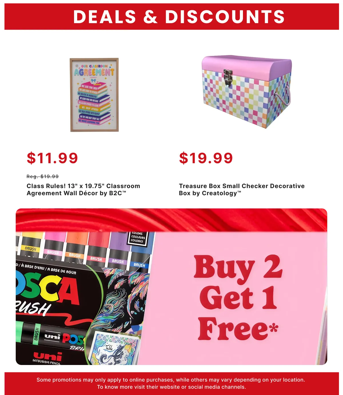 Weekly promotion Back to School Supplies spanning from August 3 to August 18 2026 - Page 8 for Catalogue 365