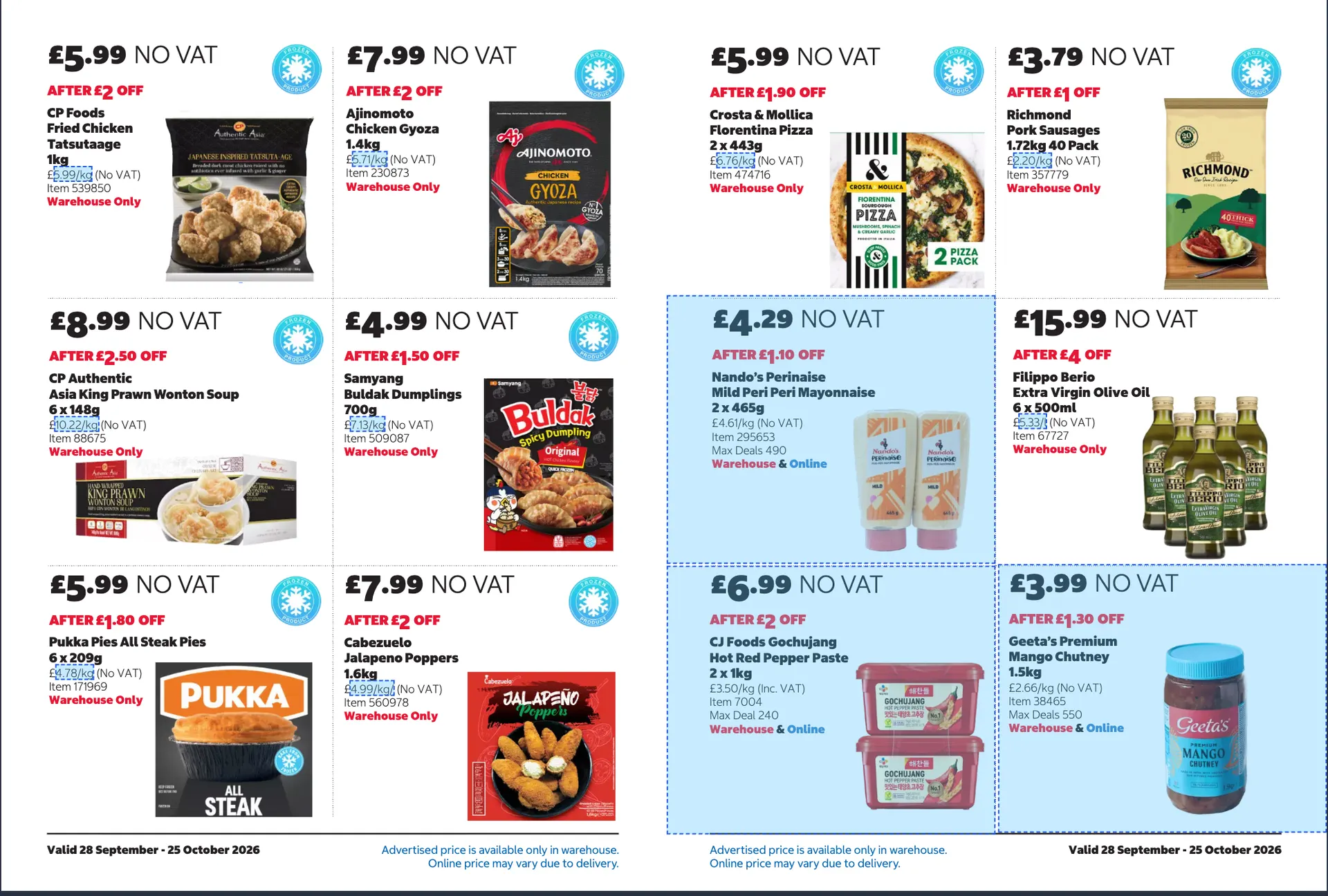 Costco — 2026-10-13 from 1 October to 25 October 2026 - Catalogue Page 8