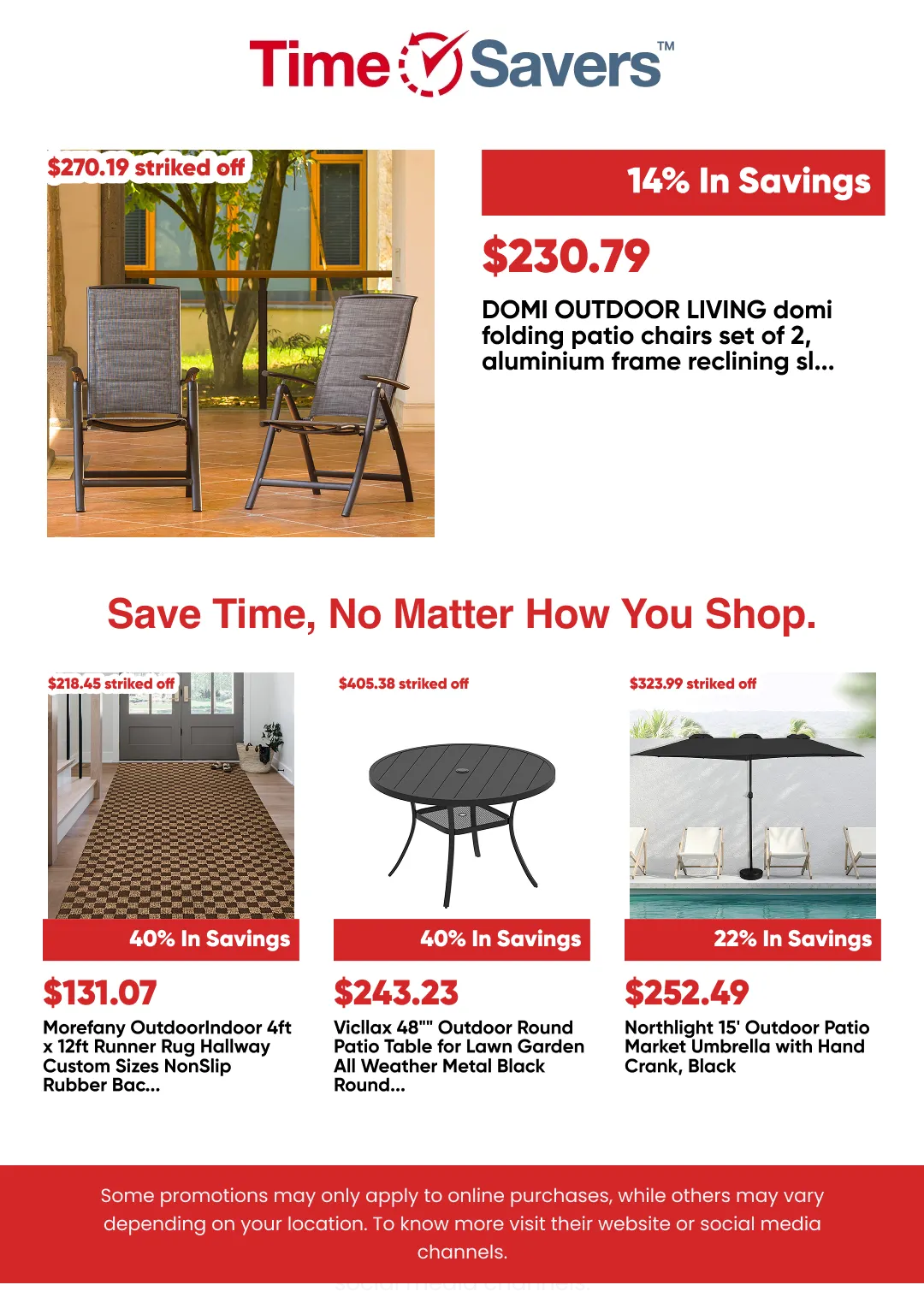 Weekly ad Patio Furniture Deals from July 8 to July 23 2026 - Page 8