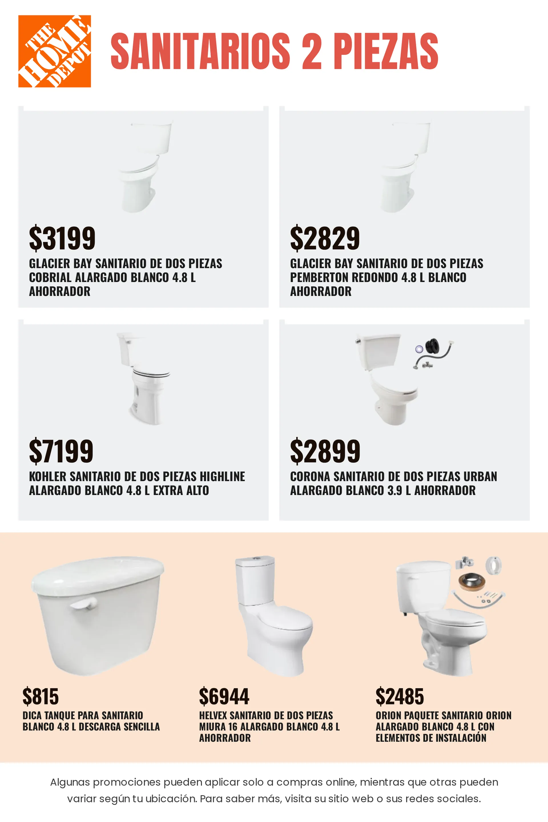 Catálogo de The Home Depot — Catálogo 1 — 2026-09-22 22 de septiembre al 7 de octubre 2026 - Pagina 8