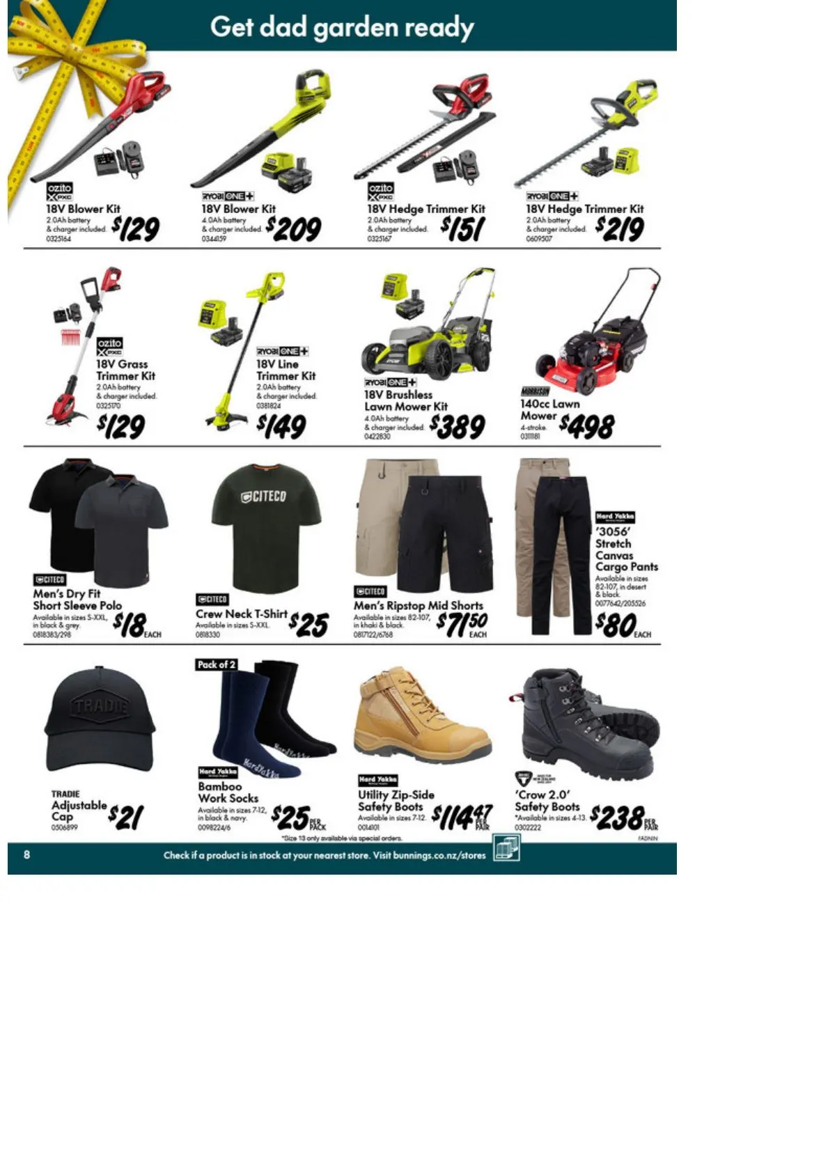 Bunnings — 2026-08-26 from 12 August to 5 September 2026 - Catalogue Page 8