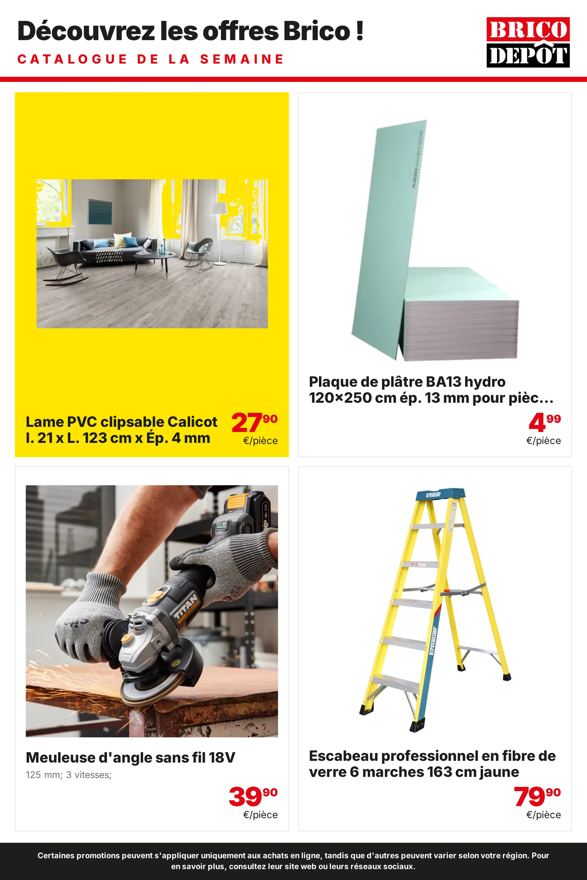 Brico Dépôt — 2026-10-22 du 22 octobre au 6 novembre 2026 - Catalogue page 8