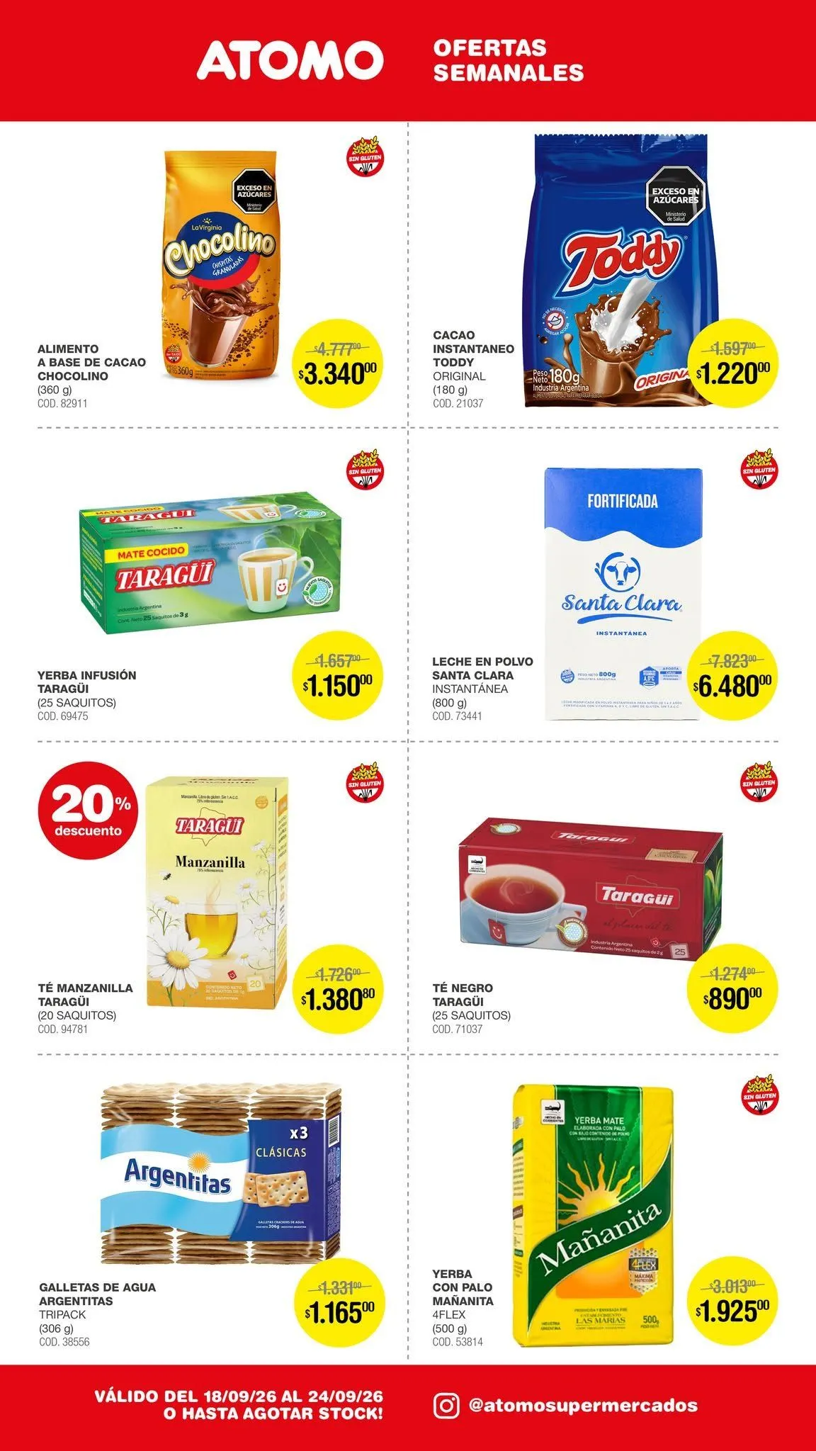 Ofertas de Atomo — 2026-09-22 18 de septiembre al 24 de septiembre 2026 - Página 8 del catálogo