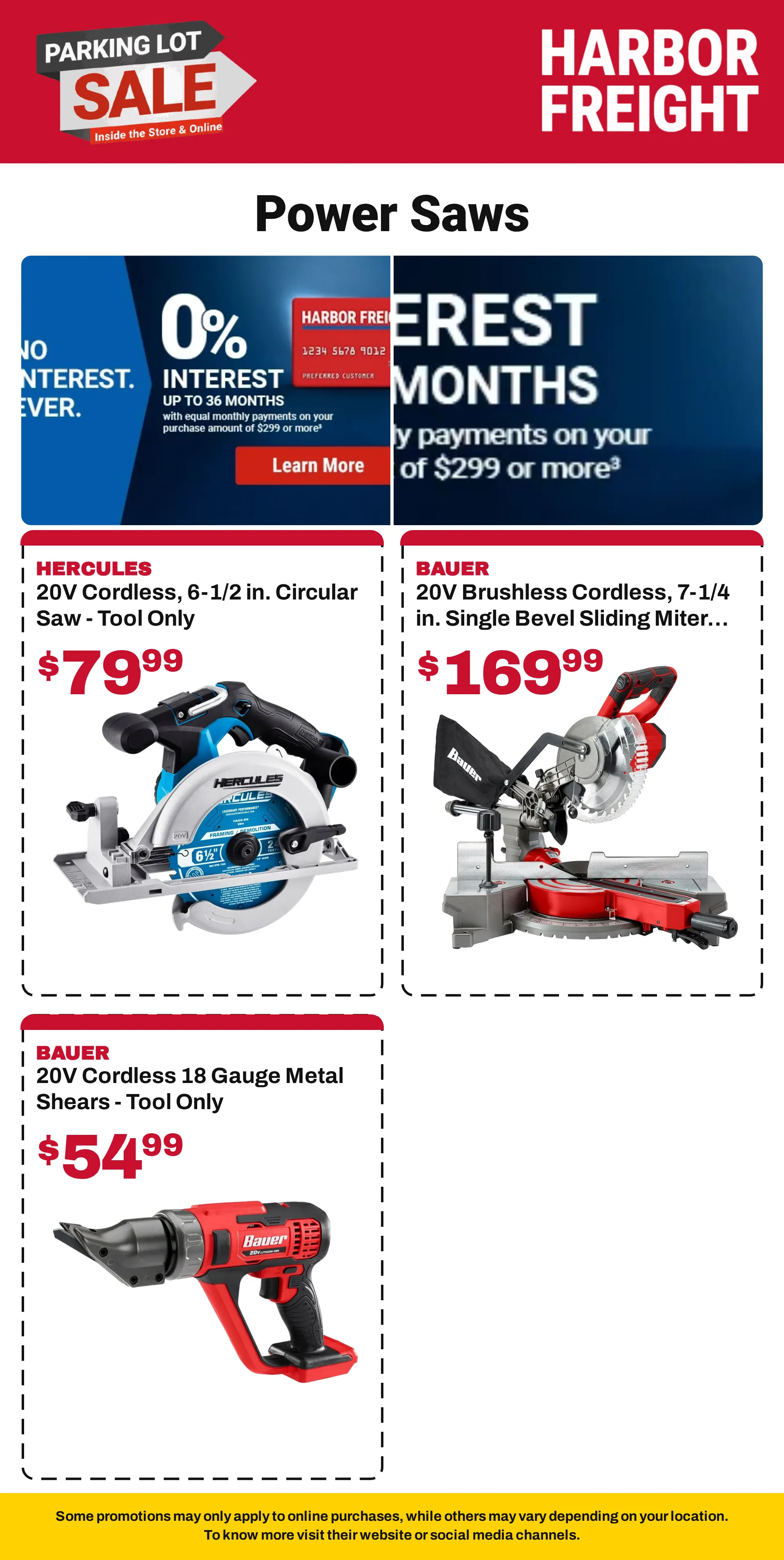 Weekly ad Harbor Freight — Tools 2 — 2026-09-21 from September 21 to October 10 2026 - Page 8
