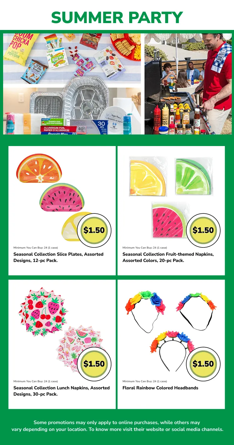 Weekly ad Summer party! from July 2 to July 17 2026 - Page 8