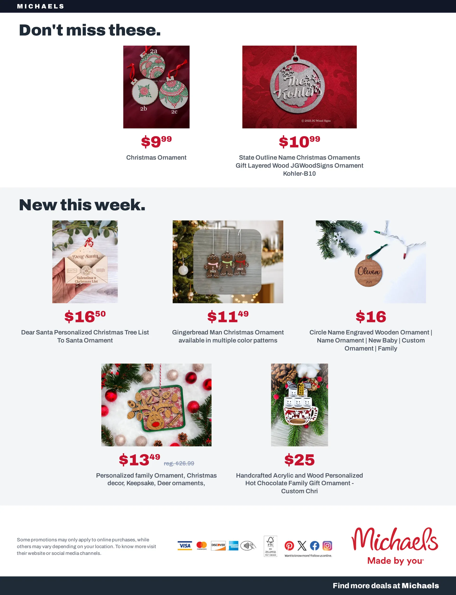 Weekly ad Michaels — Catálogo 2 — 2026-10-14 from October 14 to October 28 2026 - Page 8