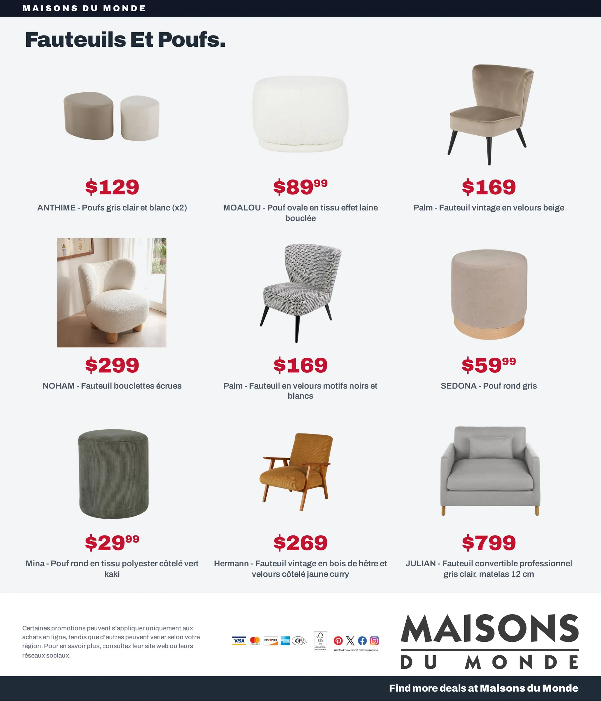 Maisons du Monde — 2026-09-04 du 4 septembre au 21 septembre 2026 - Catalogue page 8