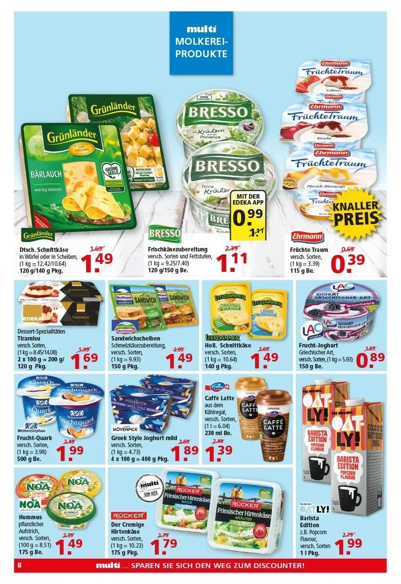 Multi Markt — 2026-08-18 von 18. August bis 22. August 2026 - Prospekt seite 8