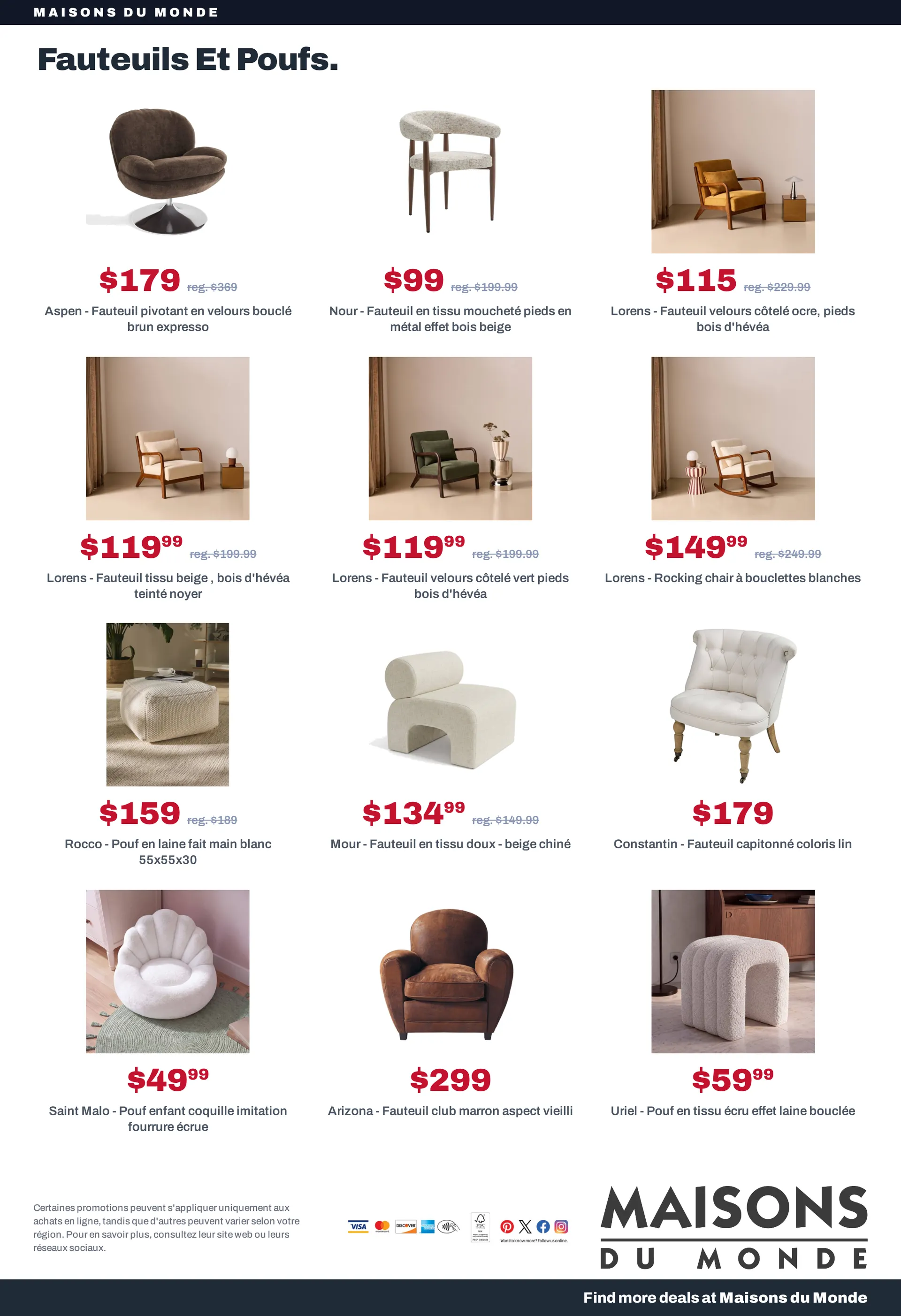 Maisons du Monde — 2026-10-27 du 27 octobre au 11 novembre 2026 - Catalogue page 8