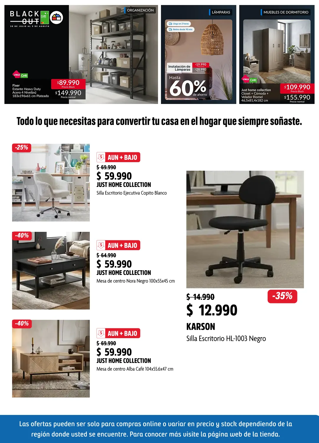 Catálogo de Ofertas Black Out 3 de agosto al 18 de agosto 2026 - Página 8