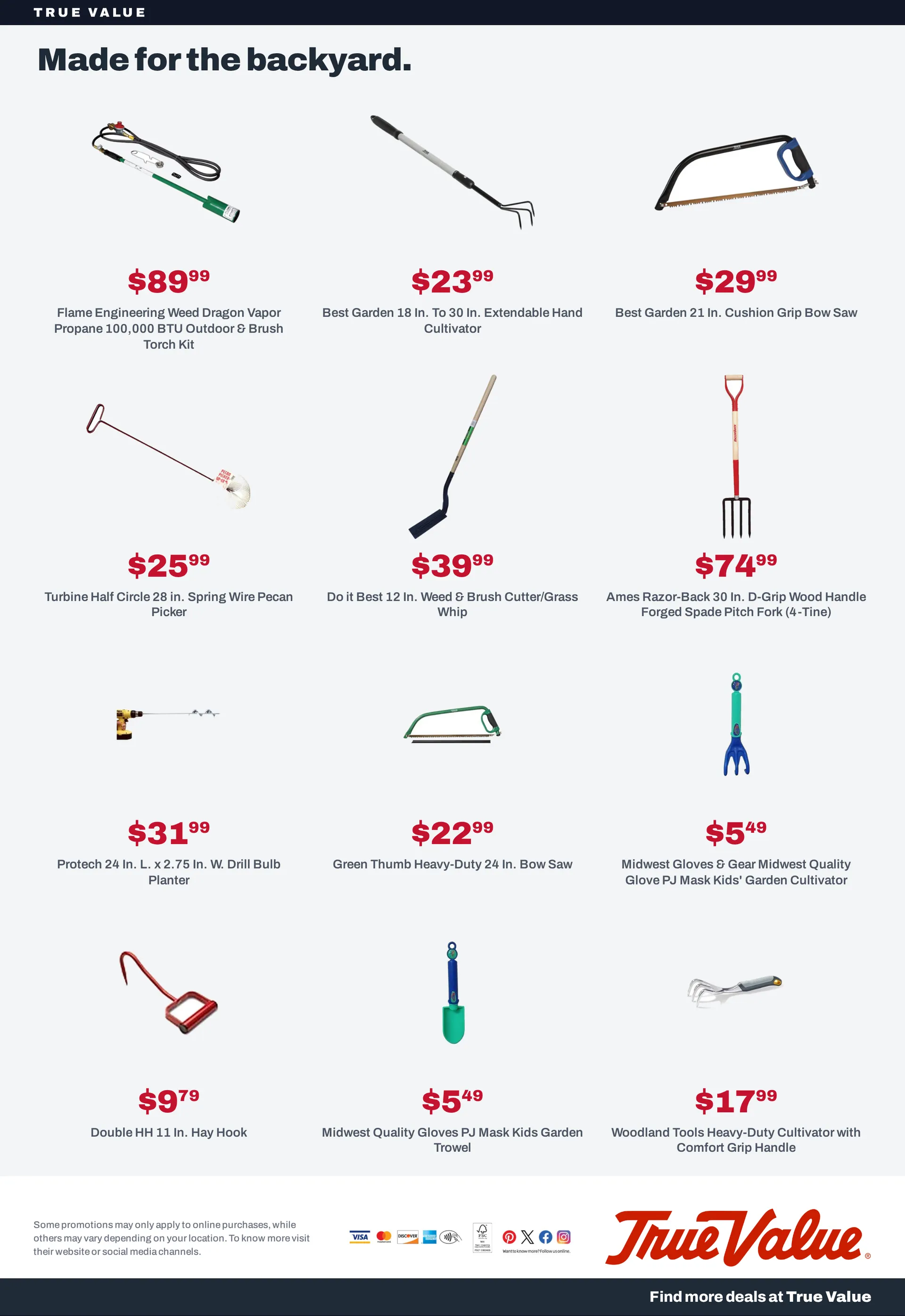 Weekly ad True Value — Outdoor — 2026-09-15 from September 15 to September 30 2026 - Page 8