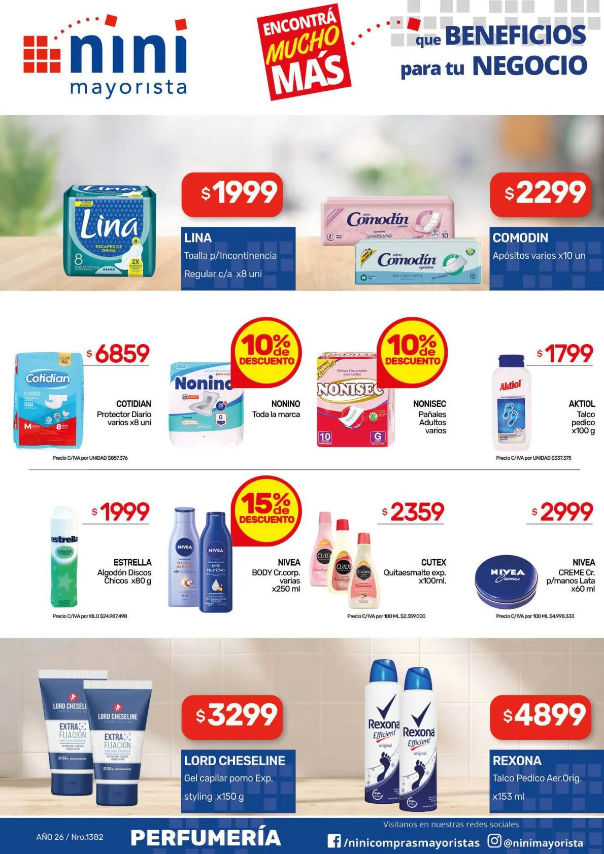 Ofertas de Nini Mayorista — 2026-10-19 19 de octubre al 25 de octubre 2026 - Página 8 del catálogo