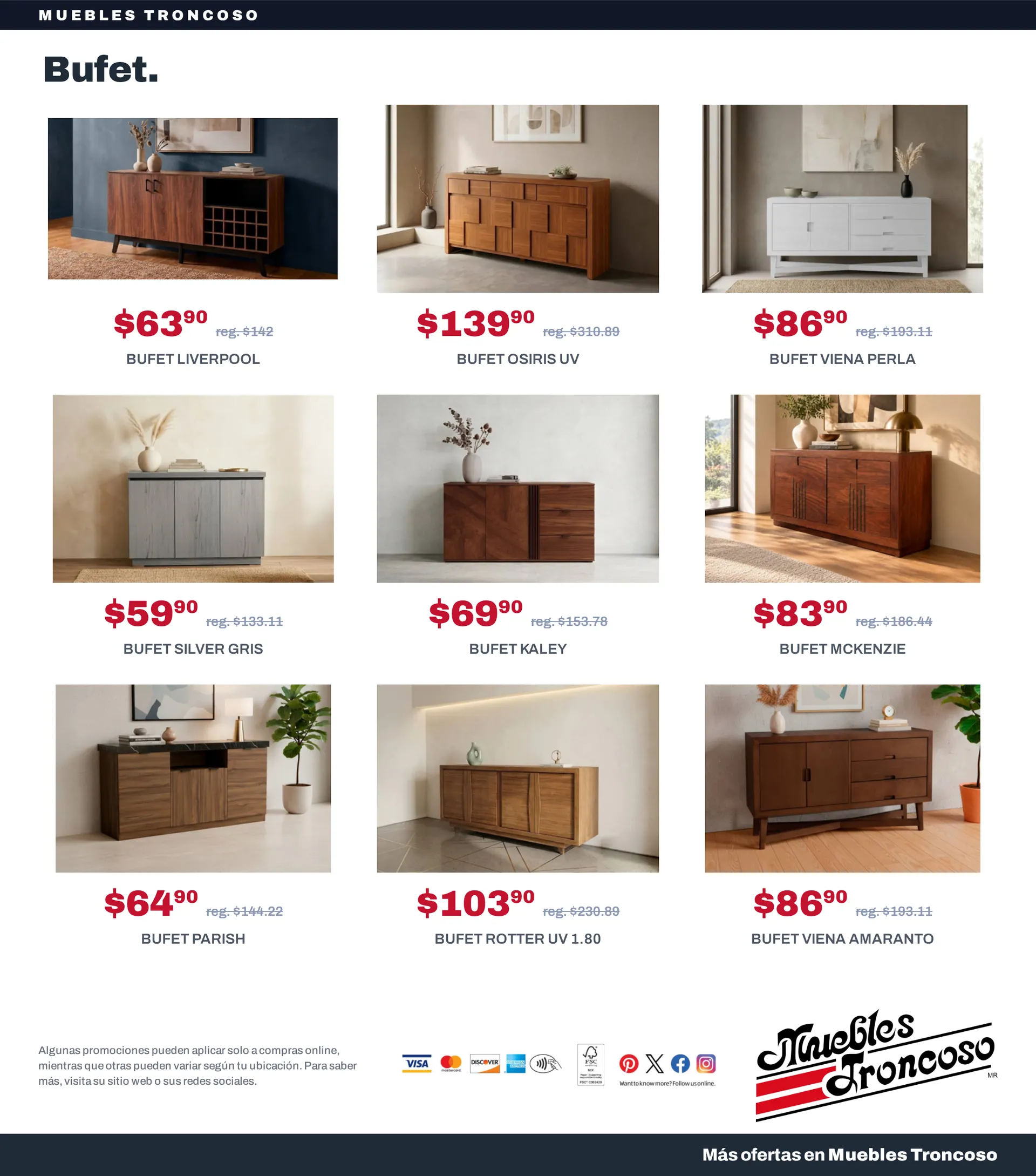 Catálogo de Muebles Troncoso — 2026-10-28 28 de octubre al 12 de noviembre 2026 - Pagina 8